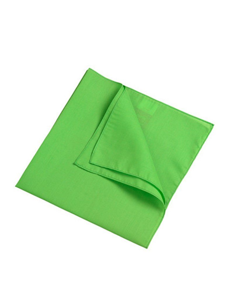 Goodman Design Bandana Bandana Kopftuch Halstuch, aus Polyester und Baumwolle Lime Green