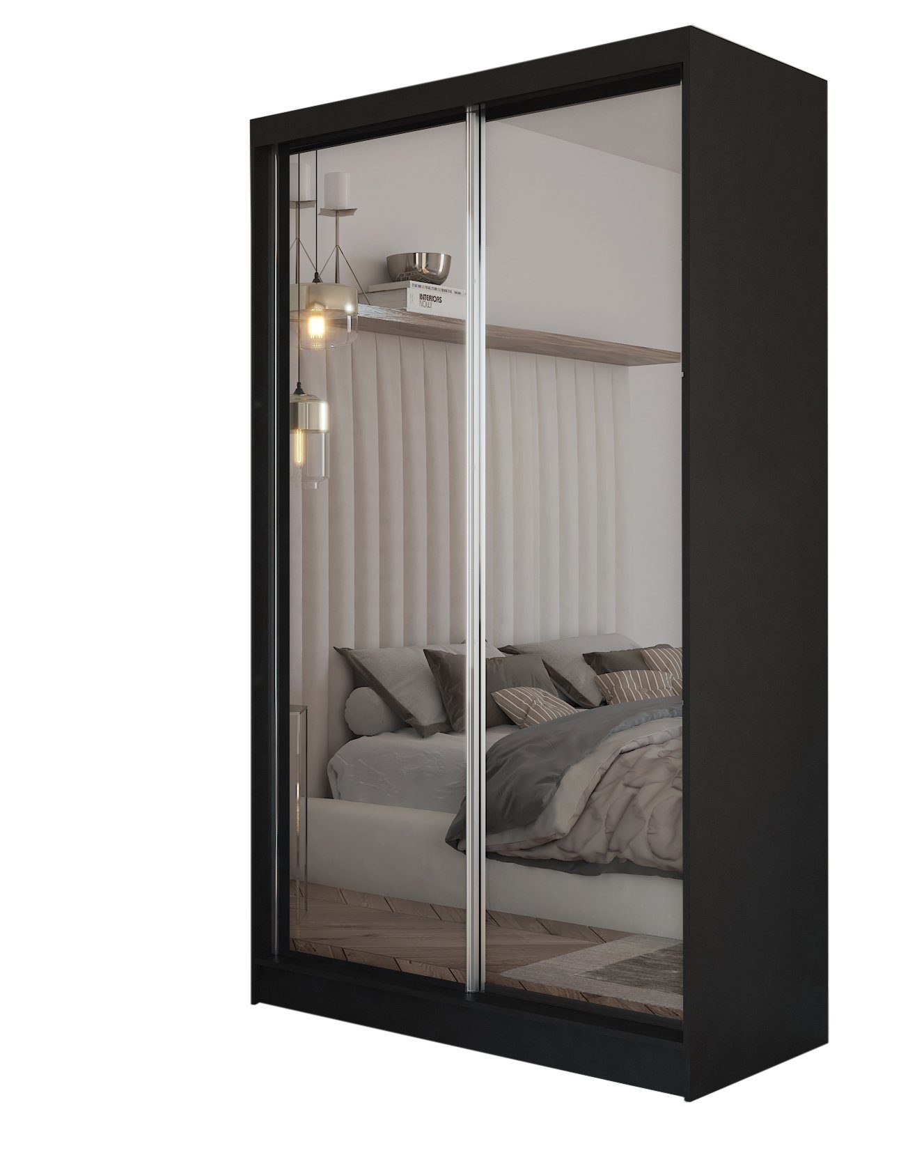 Compleo Schwebetürenschrank Compleo MOLDE 01, Kleiderschrank günstig online kaufen