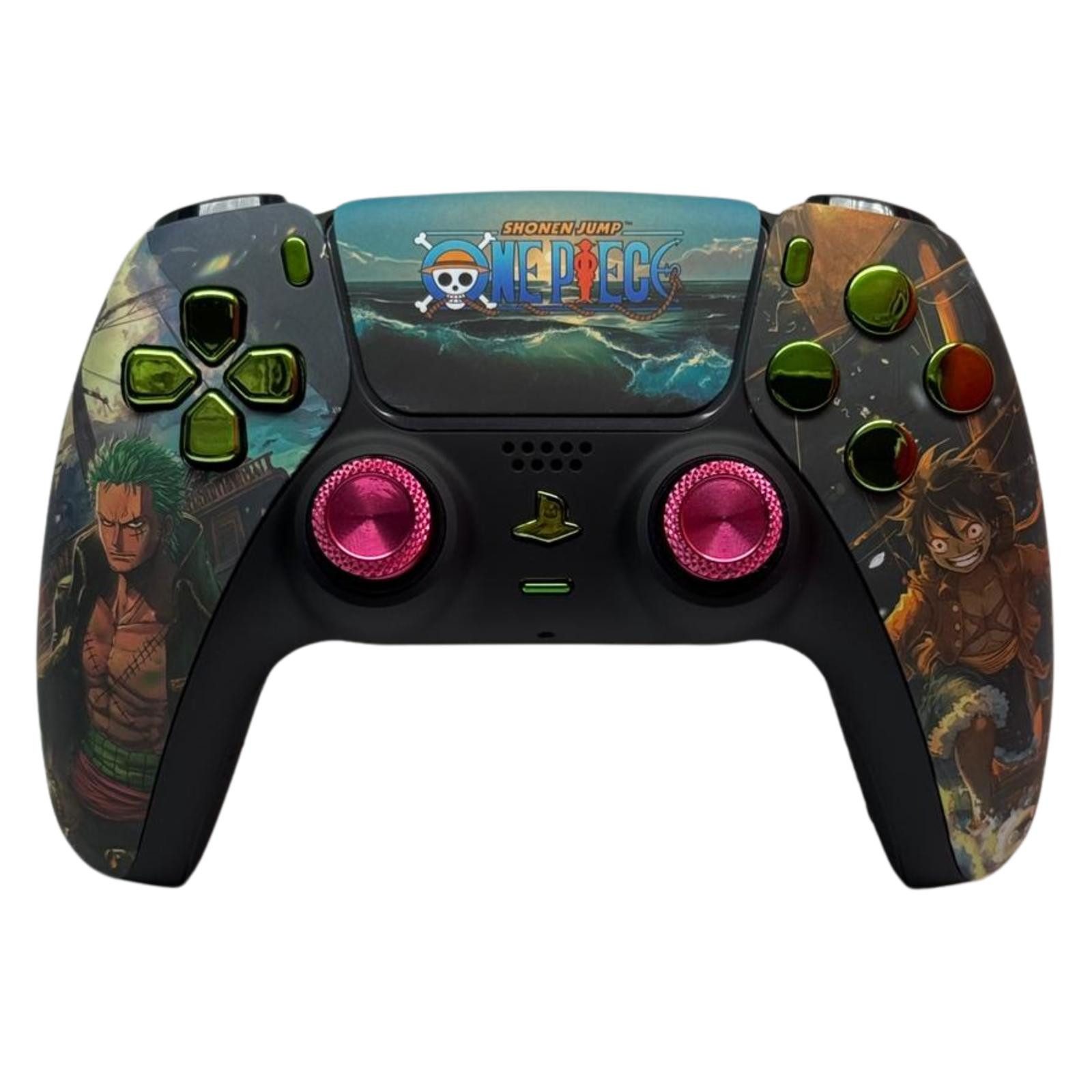 One Piece,Digitaltasten+Mouseclick-Trigger (Rapid-Fire) PlayStation 5-Controller