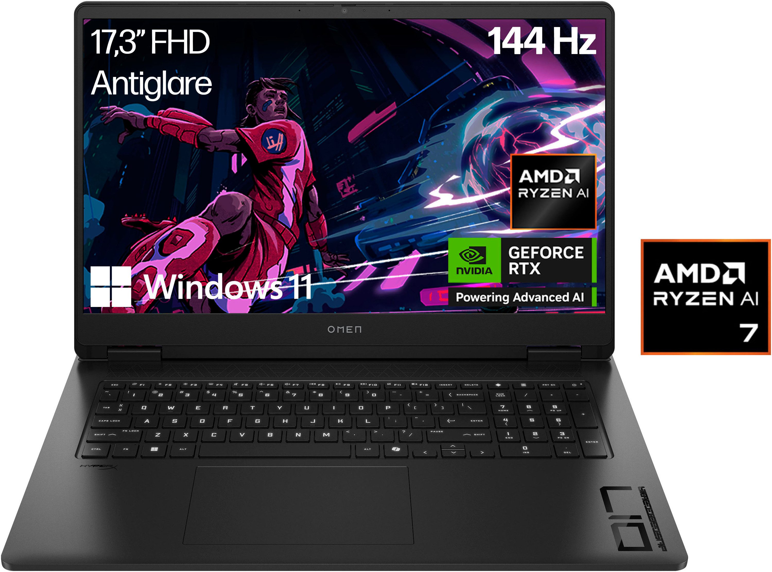 OMEN 17-db1073ng Gaming-Notebook