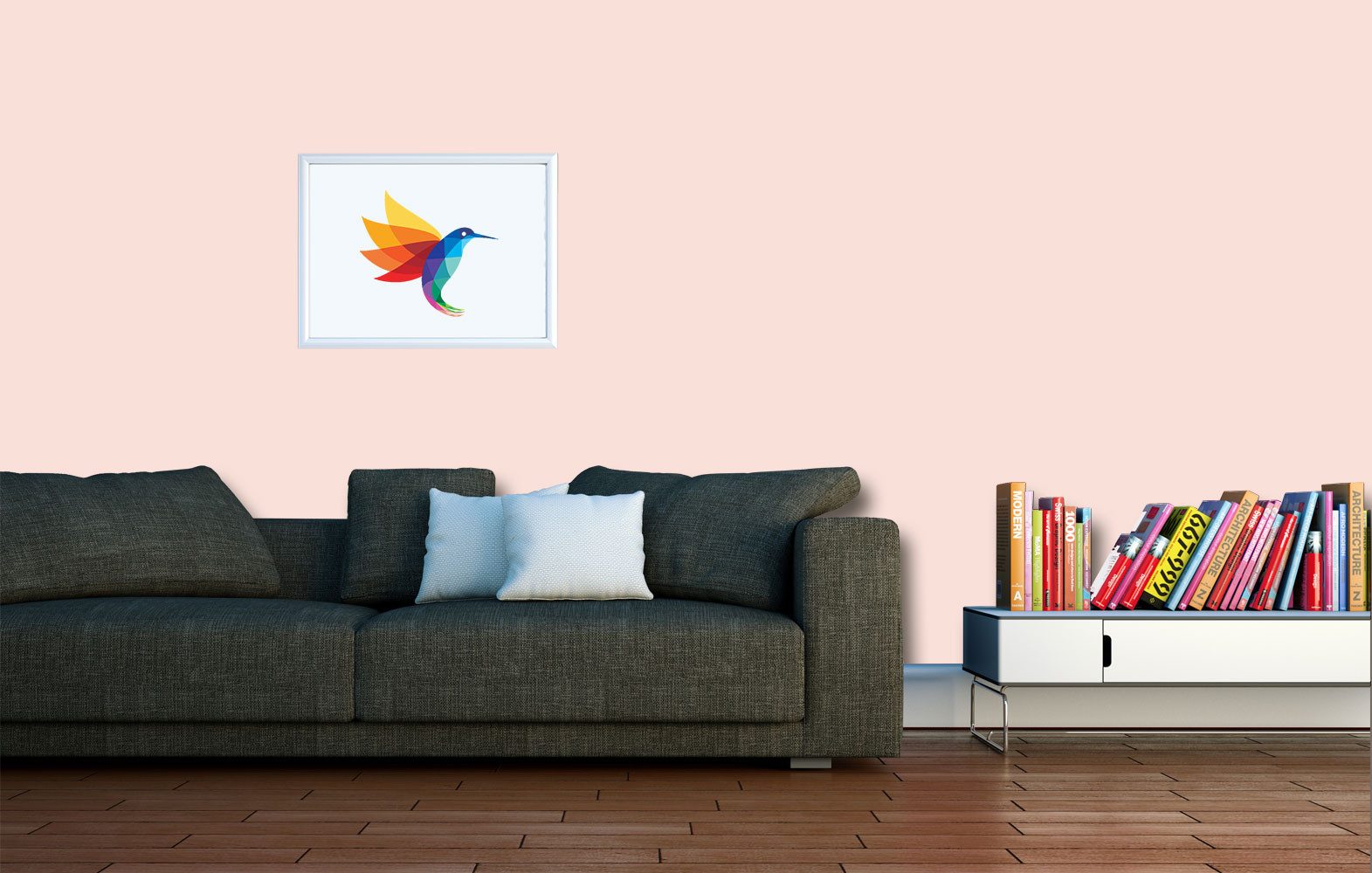 RyFo Colors Wand- und Deckenfarbe Manufakturweiß Weißtöne,1 L reicht für ca. 8 m², Deckkraft-/Nassabriebklasse 1, matt, atmungsaktiv, für Innenräume