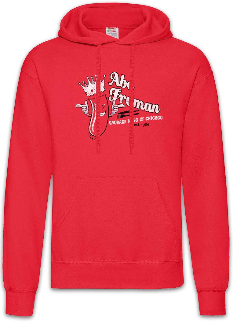 Urban Backwoods Hoodie Abe Froman Herren Hoodie Ferris Bueller’s Day Off Macht Blau Movie (1-tlg) Sign Logo Insigina Schild