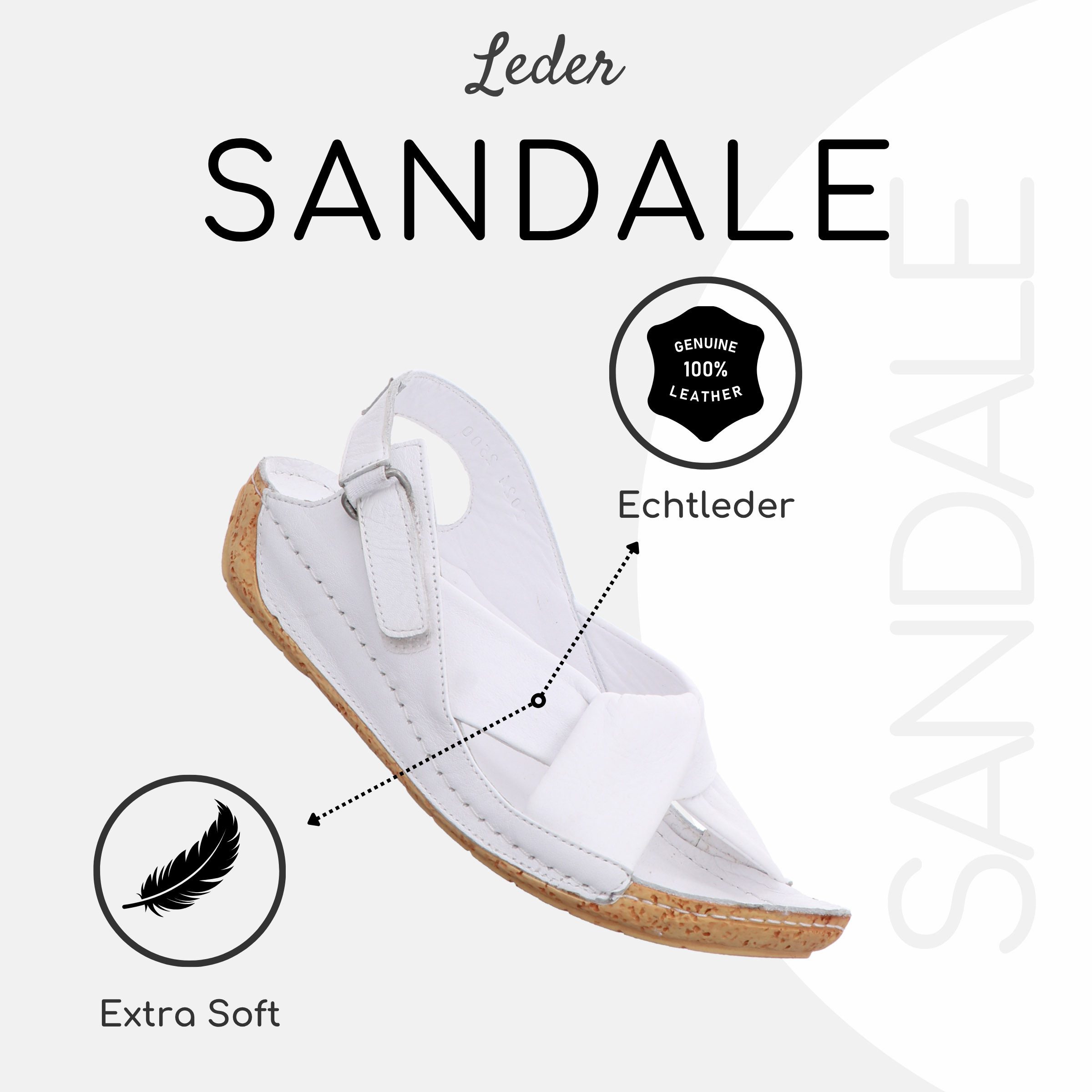 Gemini Damen Sandale