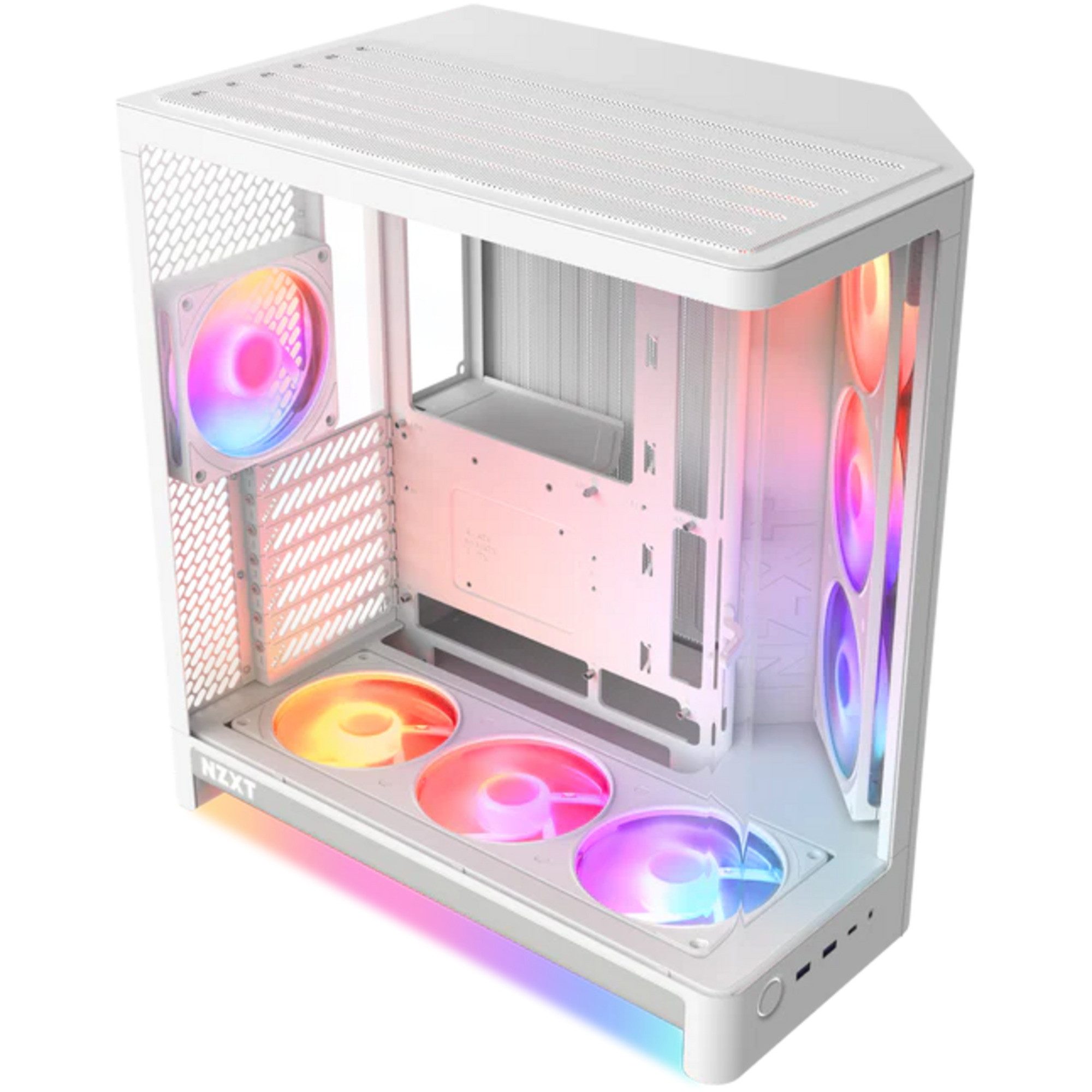 NZXT PC-Gehäuse NZXT H6 RGB+ (2026) All White, Tower-Gehäuse