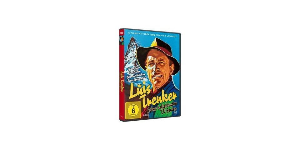 DVD Luis Trenker - Seine beliebtesten TV Serien, 4 DVD