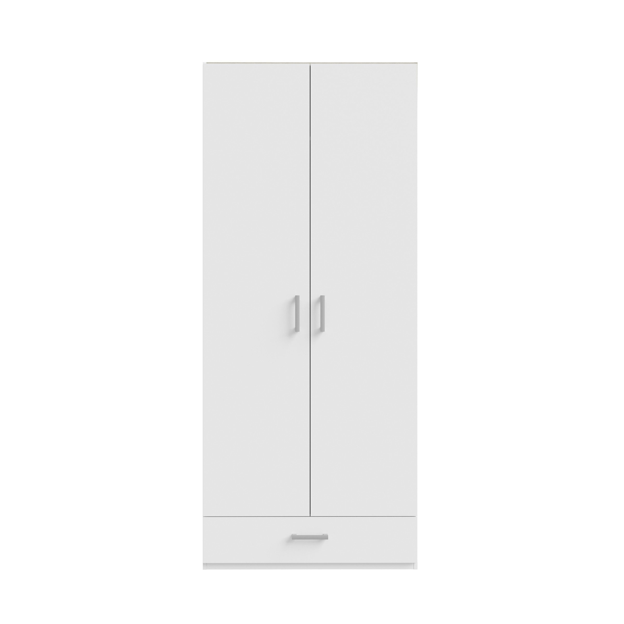 FORTE Drehtürenschrank, Drehtürenschrank, Stauraum, Schublade günstig online kaufen