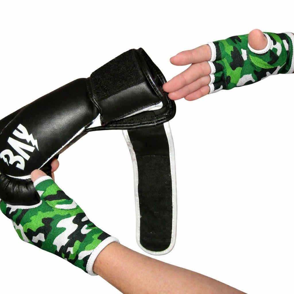 BAY-Sports Boxhandschuhe Innenhandschuhe Boxbandagen Handbandagen Boxen Kickboxen MMA Thaiboxen, Elastisch, Kampfsport Sparring Inner Boxing Gloves, Punchinghandschuhe