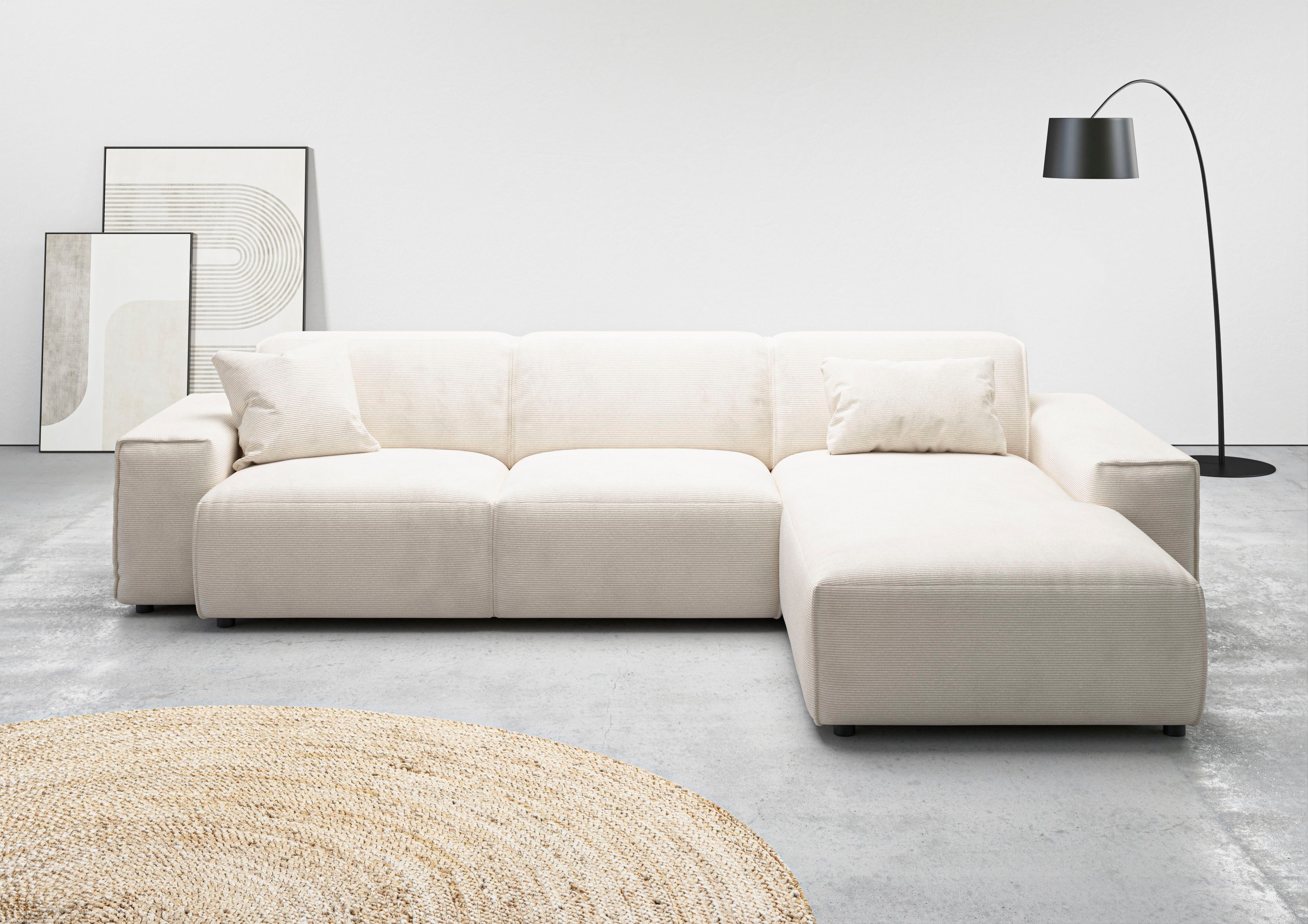 andas Ecksofa Glimminge auch in Breitcord, günstig online kaufen