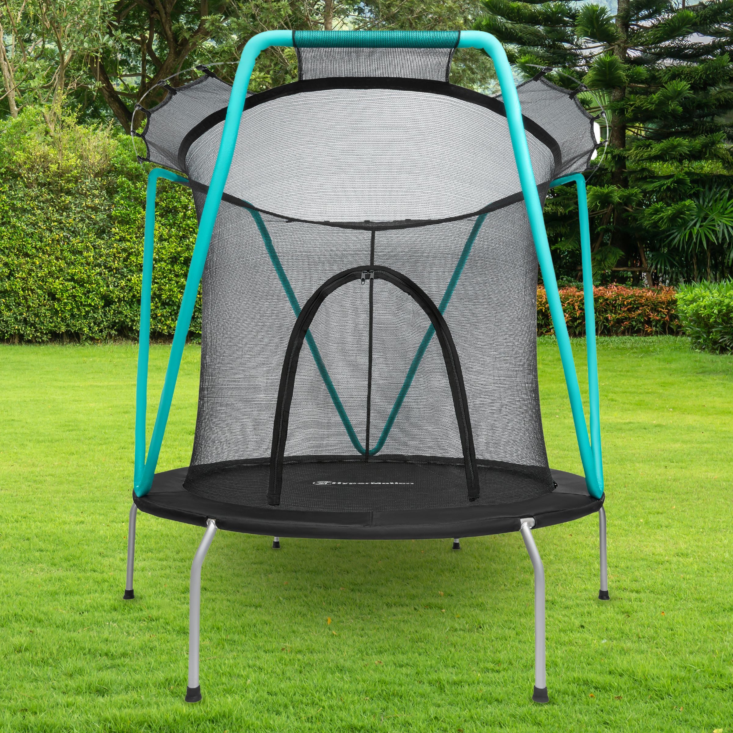 HyperMotion Kindertrampolin Trampolin mit Sicherheitsnetz, für günstig online kaufen