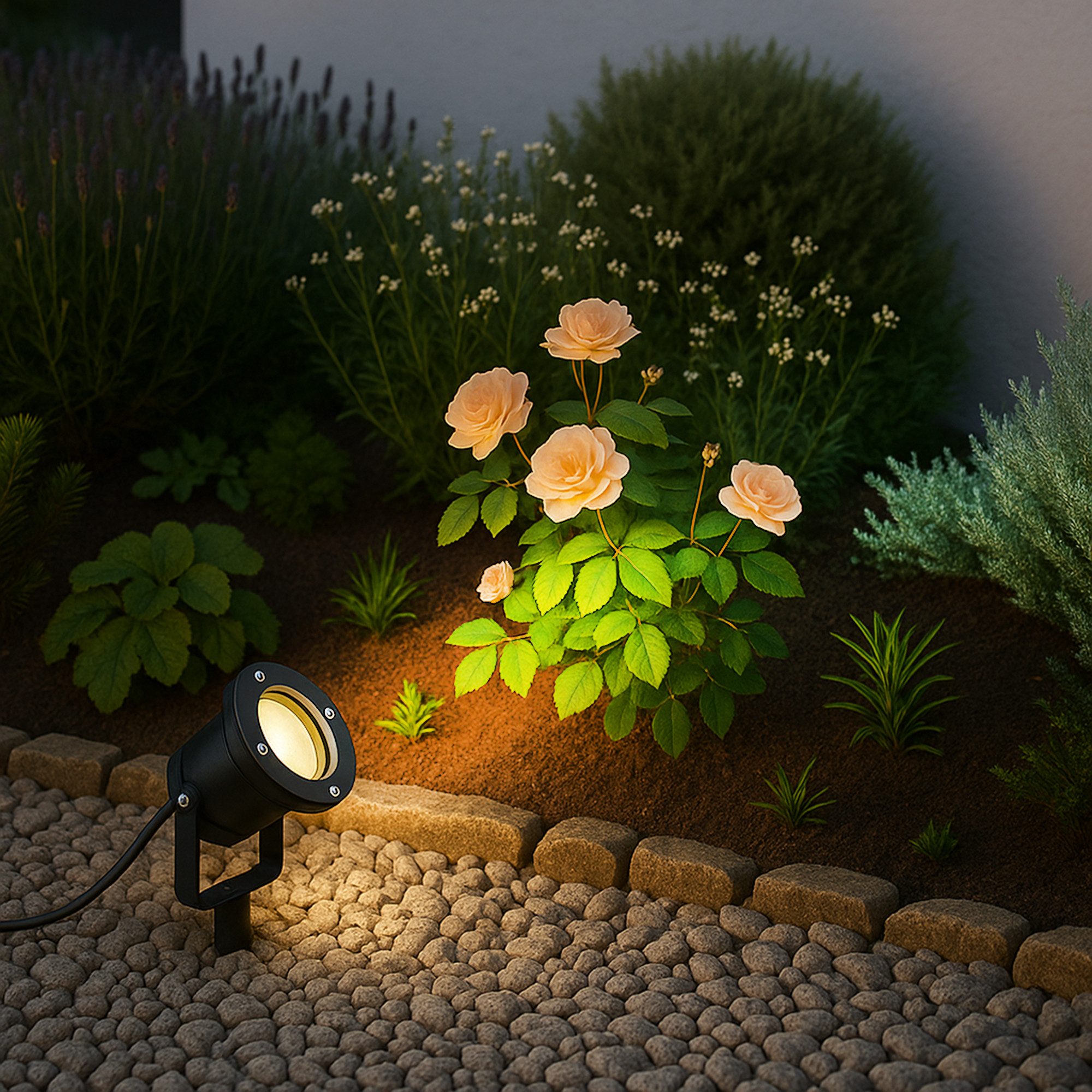 SSC-LUXon LED Gartenstrahler LED Gartenstrahler KARI günstig online kaufen