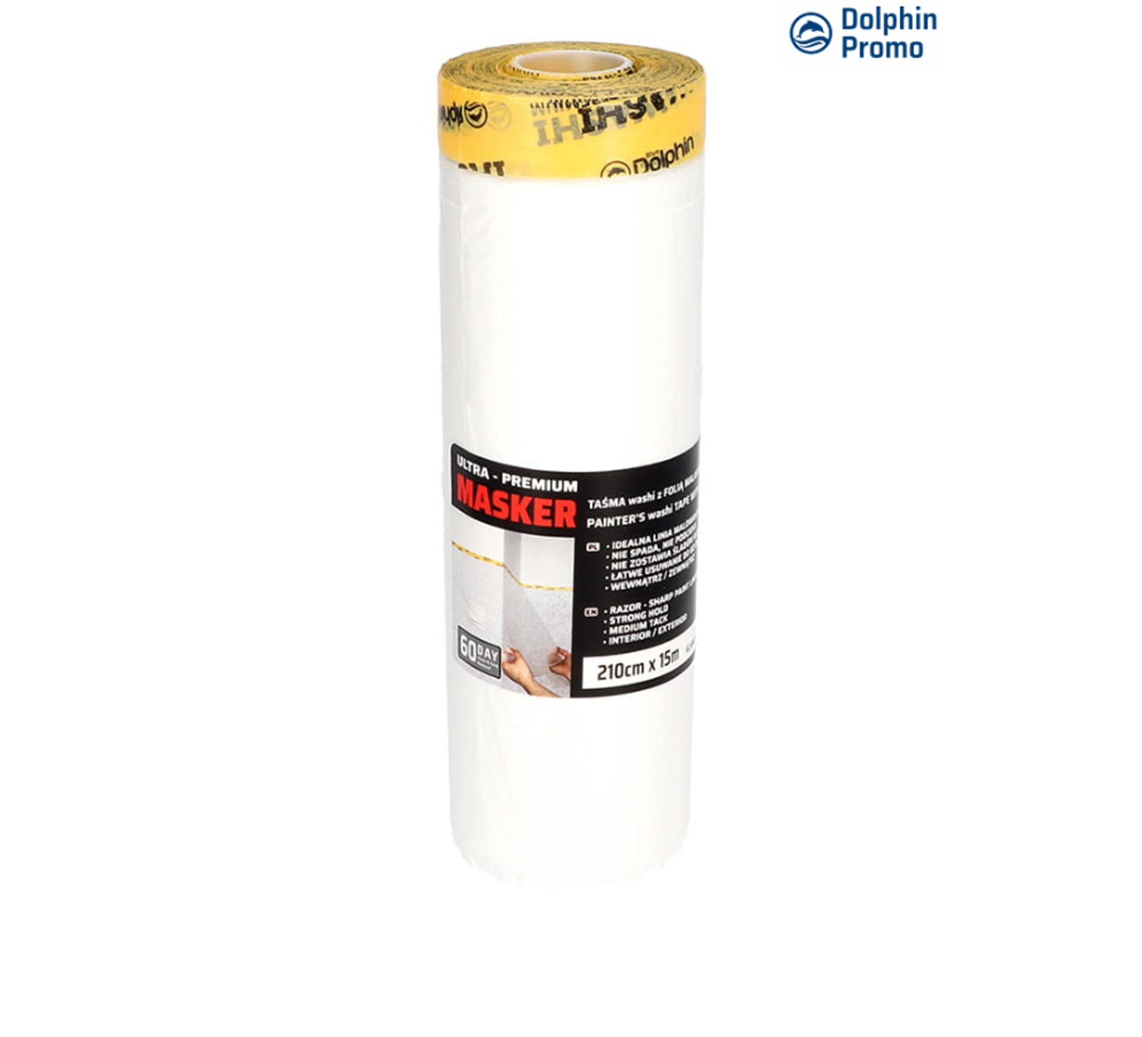 BlueDolphin Abdeckfolie WASHI Masker mit elektrostatischer Abdeckfolie