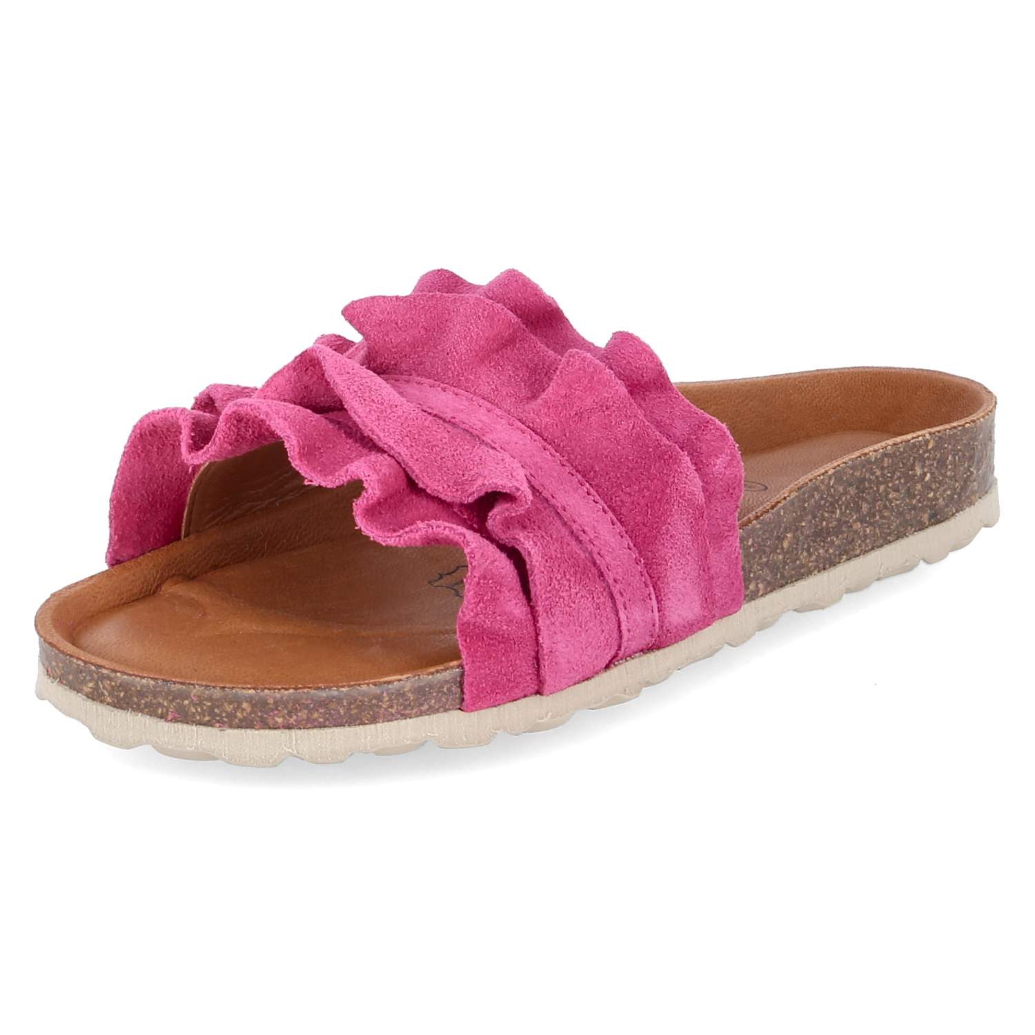 Palado Palado PALA-251-781050-05 Damen Rauleder pink Pantolette