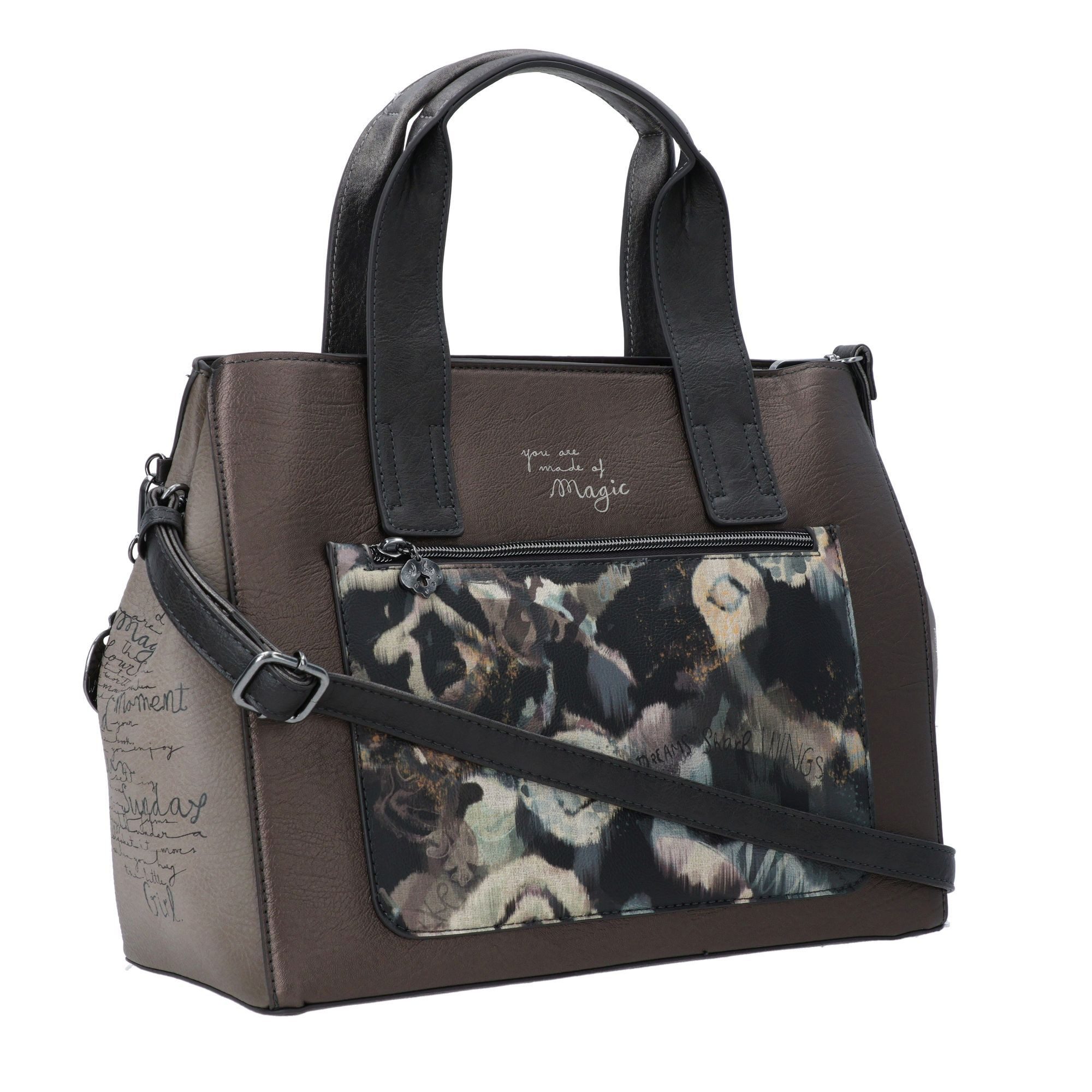 Anekke Bowling Bag Handtasche - Real Intentions In Multicolor Taupe