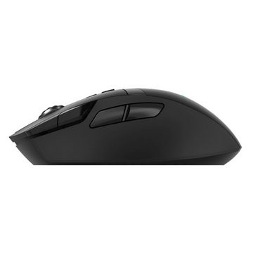 VPRO Gaming by Rapoo VT350 optische Maus, 5.000 DPI, Schwarz Gaming-Maus (Bluetooth)