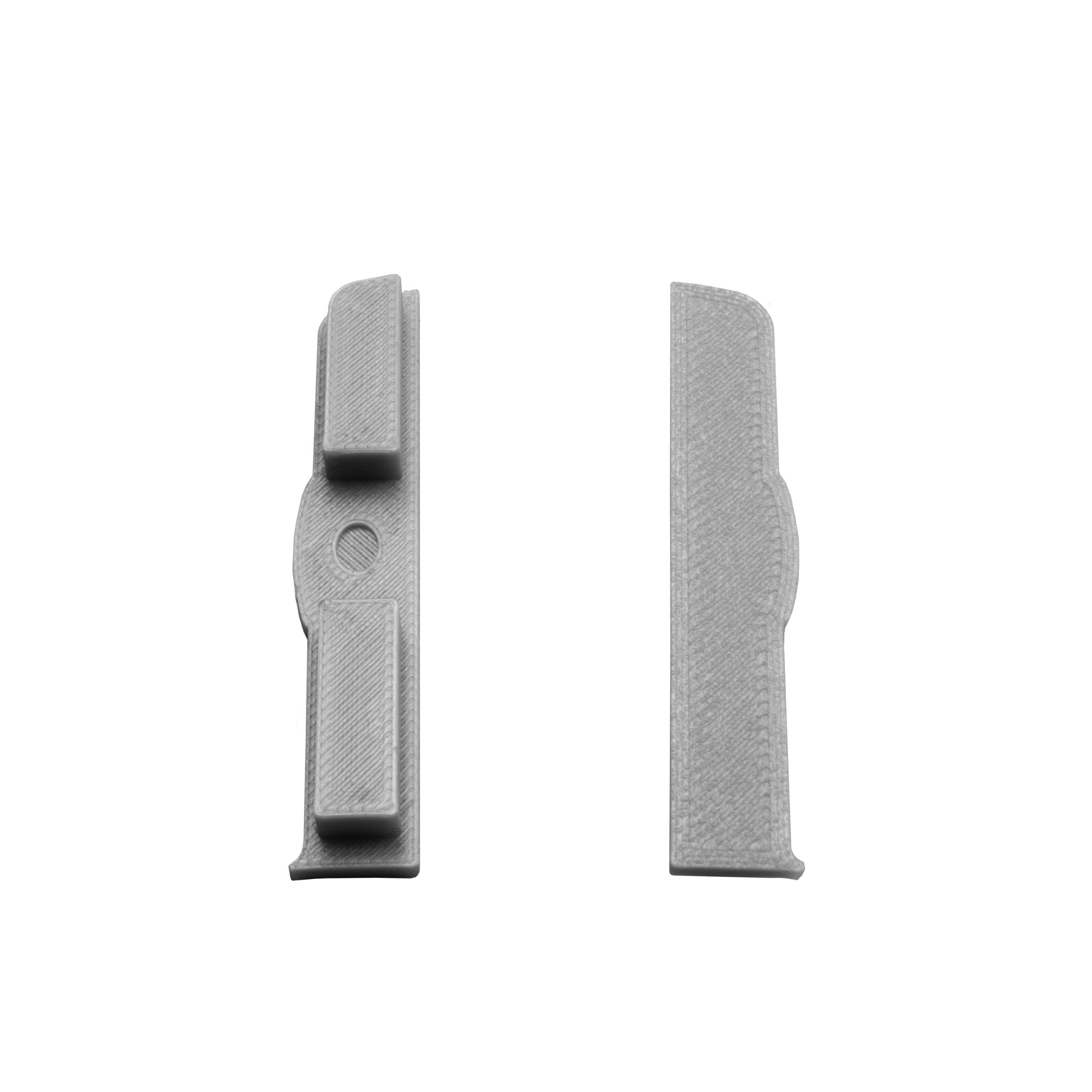 Sockelleiste C02 LED Aluprofil Silber Sockelleiste