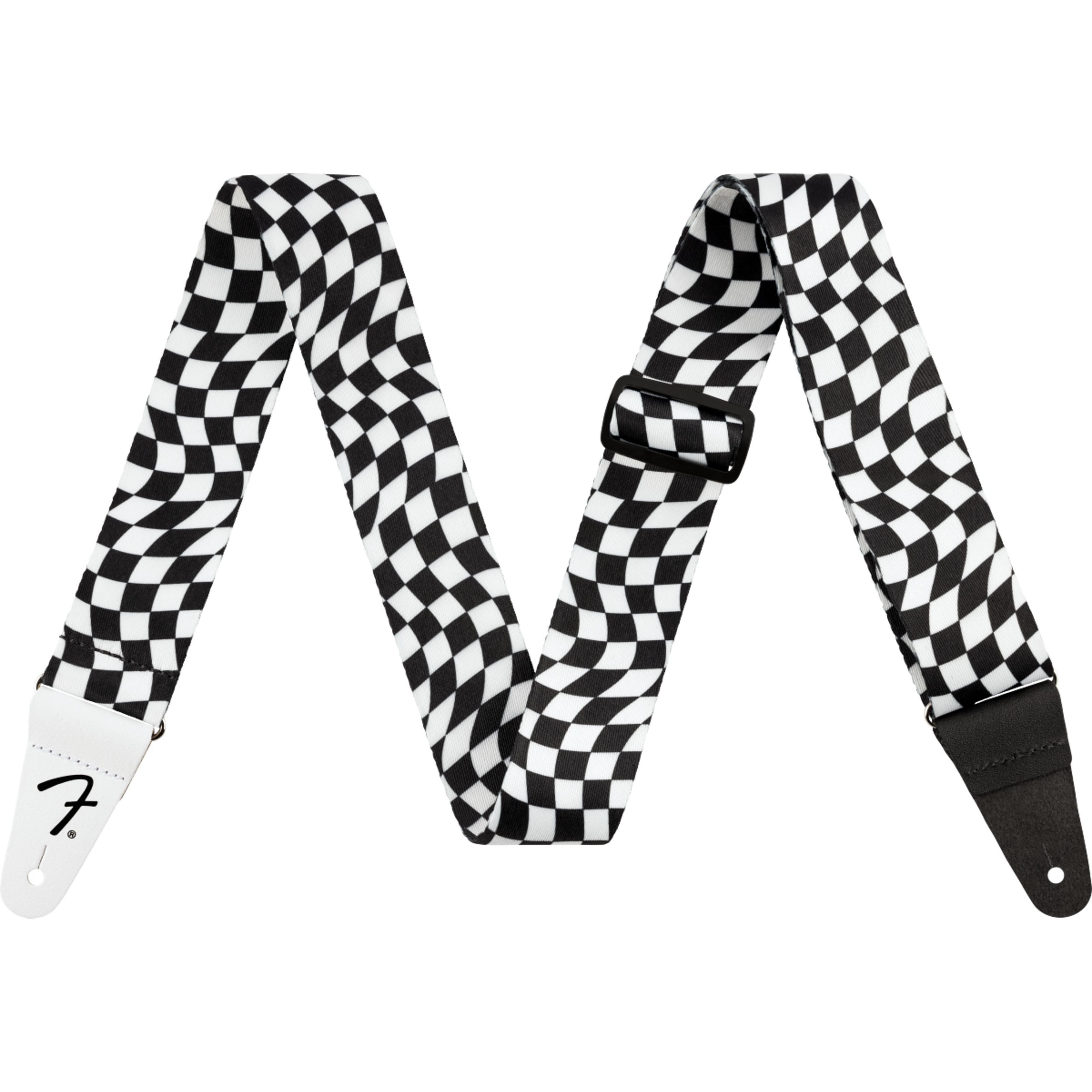 Fender Gitarrengurt, Wavy Checkerboard Strap - Gitarrengurt