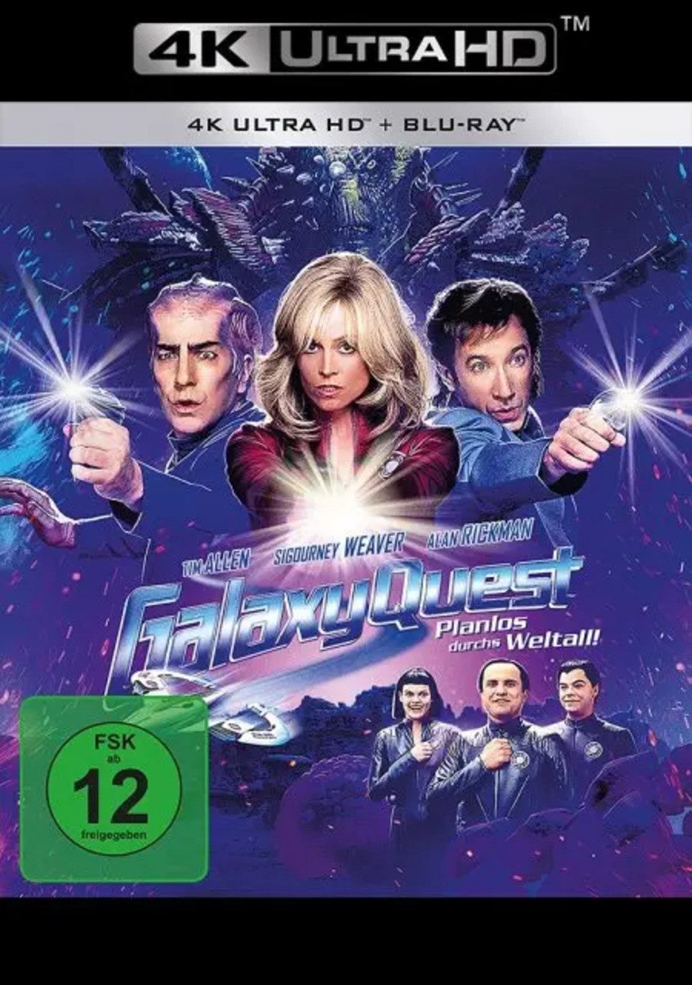 Blu-ray Galaxy Quest - Planlos durchs Weltall - 4K UHD