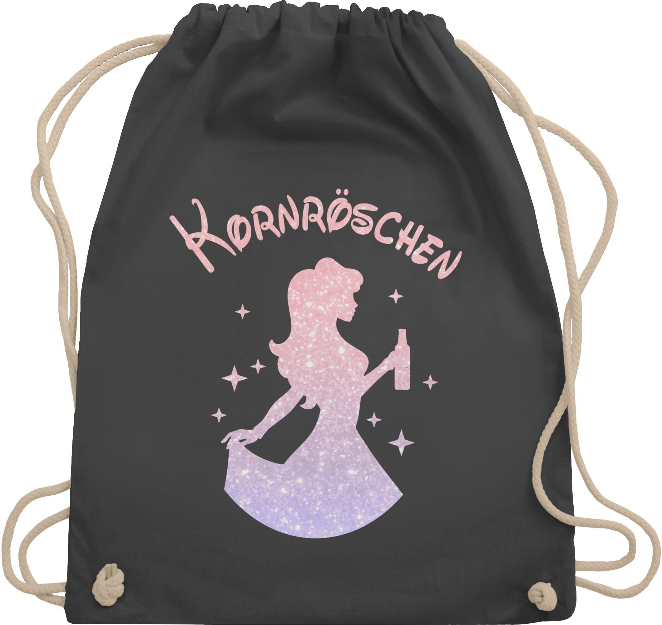 Shirtracer Turnbeutel 'Ein Tag Ohne Eishockey Bringt Mich Nicht Um' – 100% Baumwolle, 12 Liter, 37x46 Cm