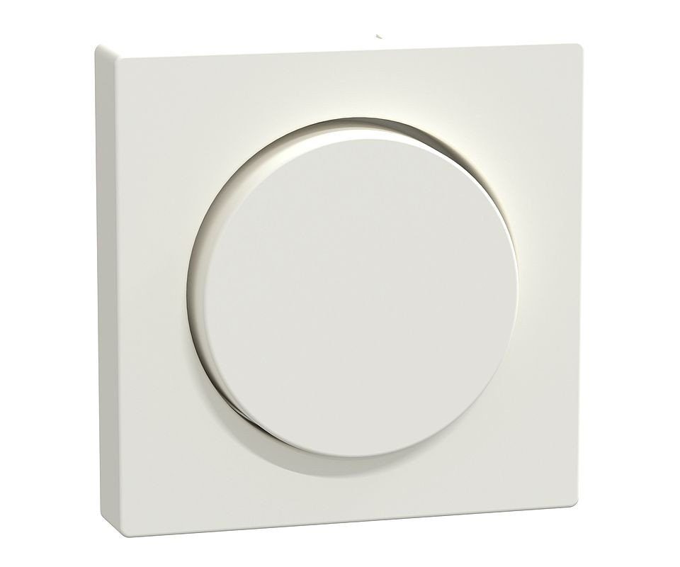 merten Lichtschalter Merten Drehdimmerabdeckung Serie M polarweiß matt