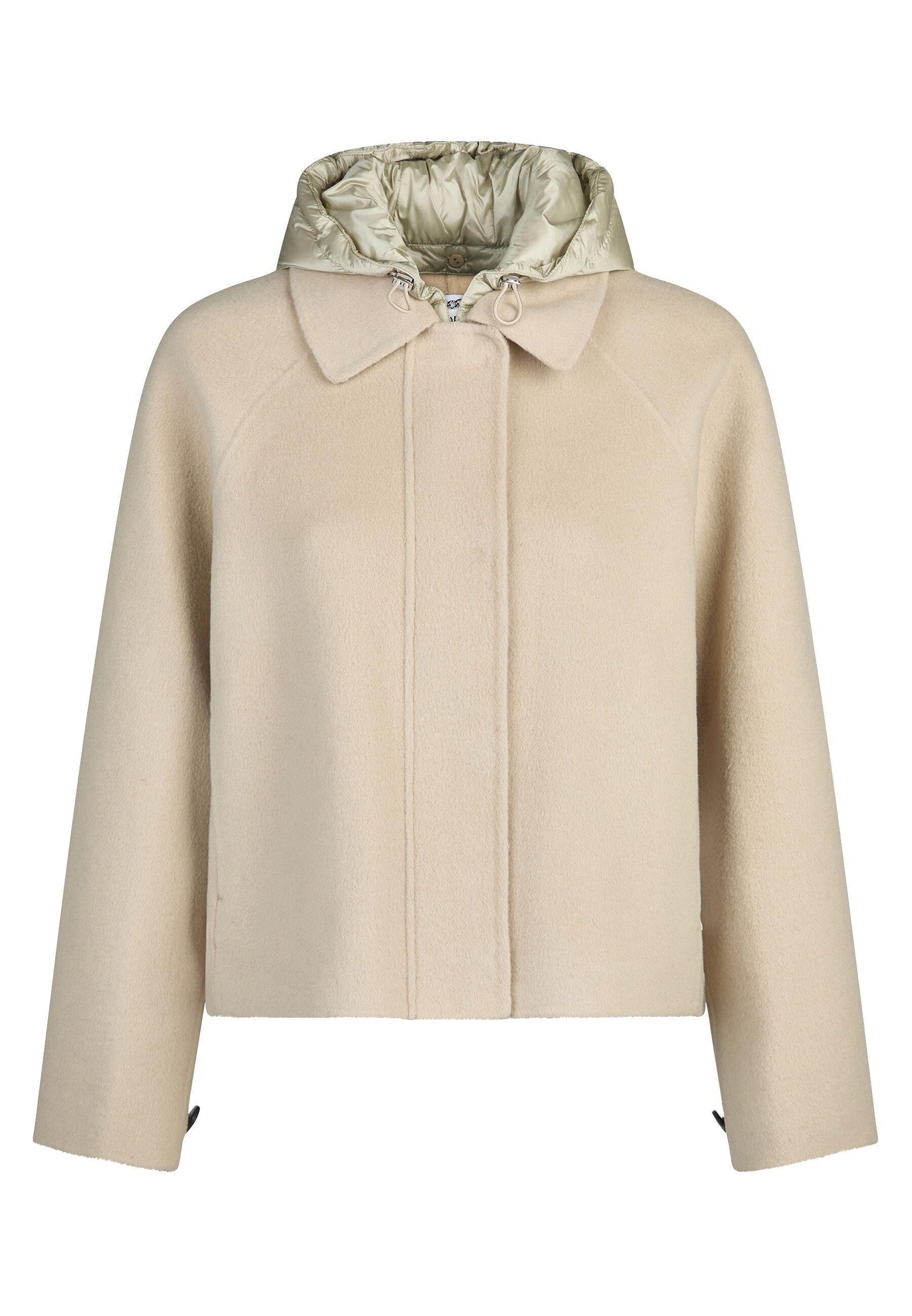 Blonde No.8 Wolljacke BEREN mit abnehmbarer Kapuze