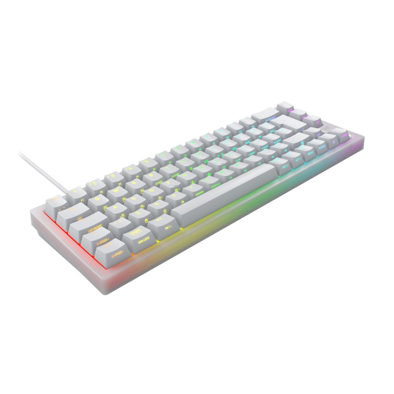 Cherry Xtrfy K5V2 65% / DE / WHITE Gaming-Tastatur (Ultra-anpassbar)
