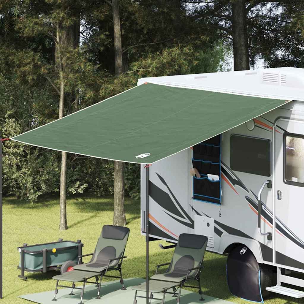 vidaXL Tarp-Zelt Wasserfeste Plane Personen 240 x 350 cm Wasserdicht Grün, Personen: 1 (1 tlg)