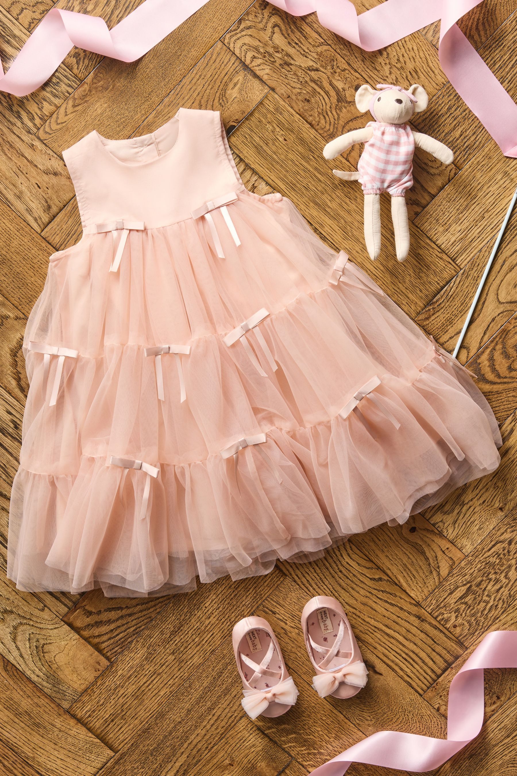 Next Festliche Baby-Schuhe mit Schleife Babystiefel