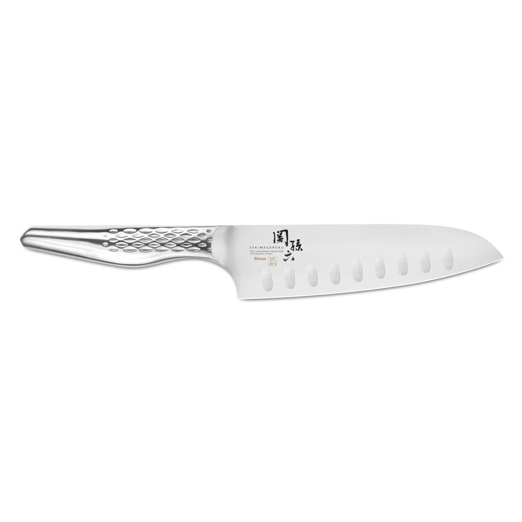 KAI Santokumesser Seki Magoroku Shoso Santoku Kullenschliff 16,5 cm AB-5157