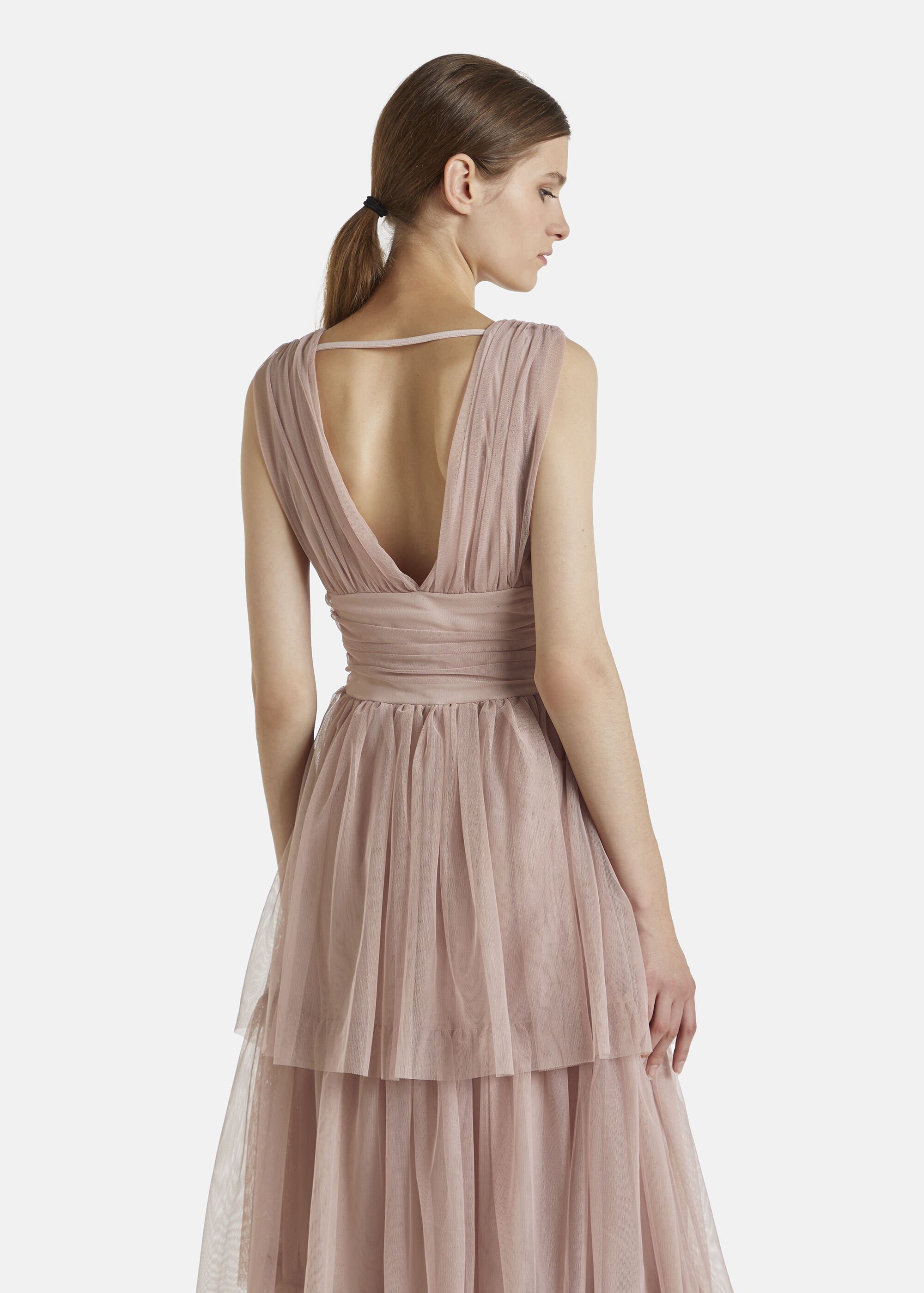 Nicowa A-Linien-Kleid BALINO (1-tlg) mit V-Ausschnitt