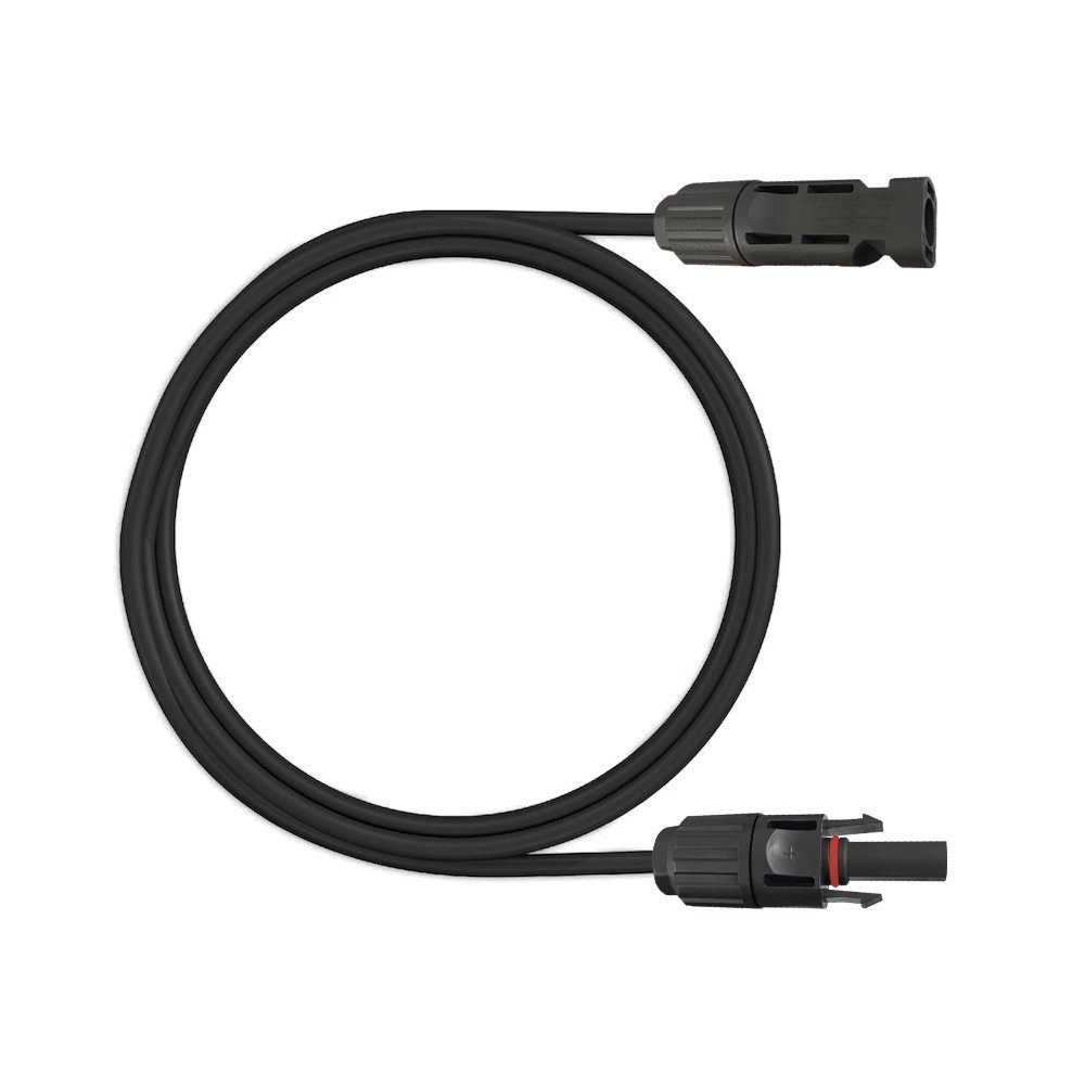 ARLI Solaranlage 1m Verlängerungskabel rot + schwarz 6 mm² mit Solarstecker, (1m, 1-St., Kabel), Solarstecker Solar Kabel Stecker