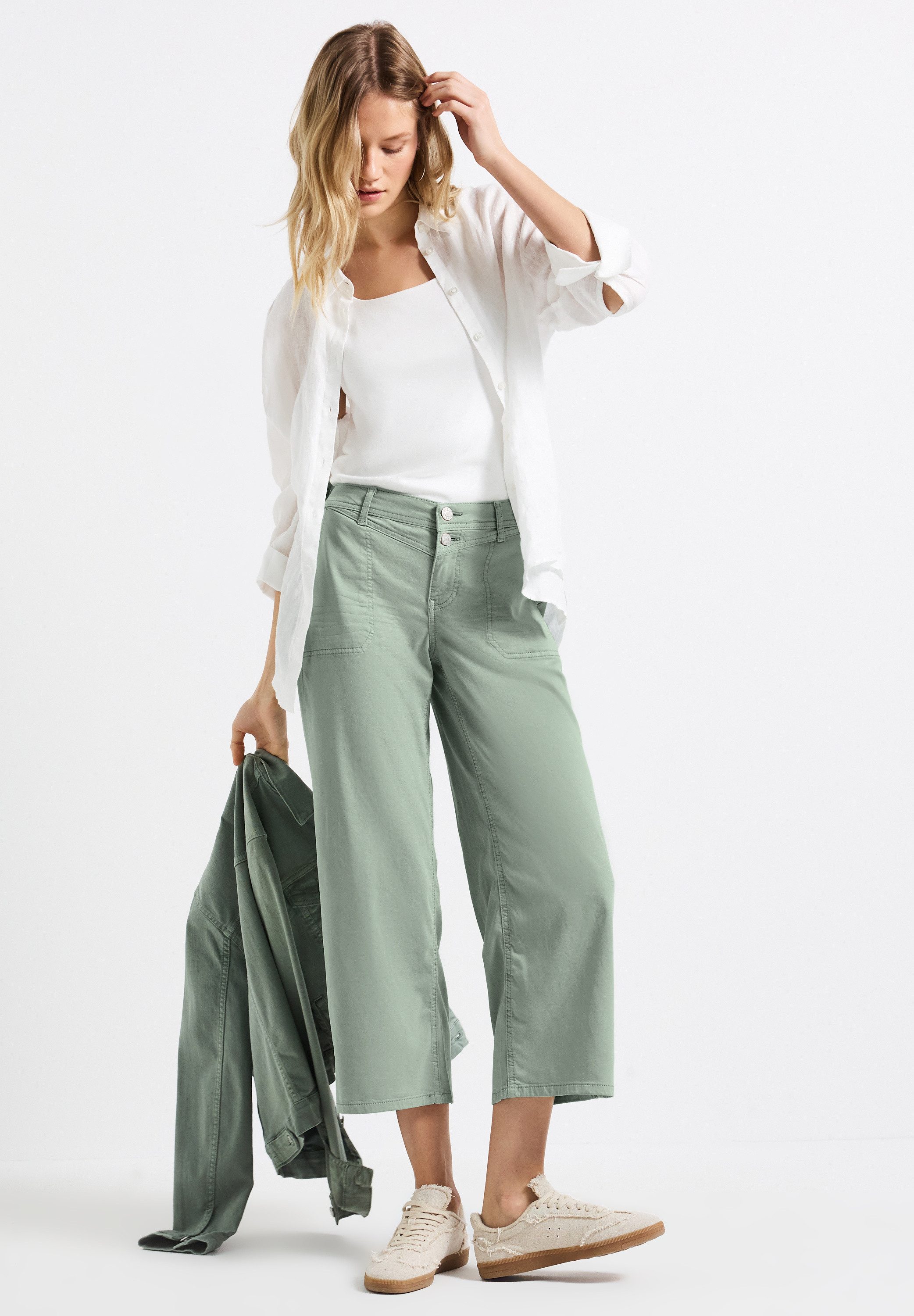 STREET ONE Weite Jeans im Culotte-Stil