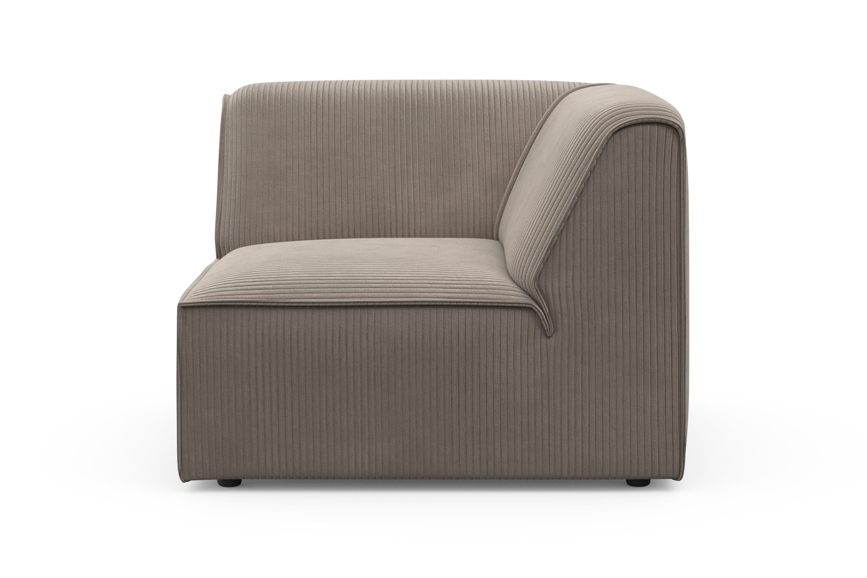 RAUM.ID Sofa-Eckelement Merid (1 St), als Modul oder separat verwendbar,  für individuelle Zusammenstellung