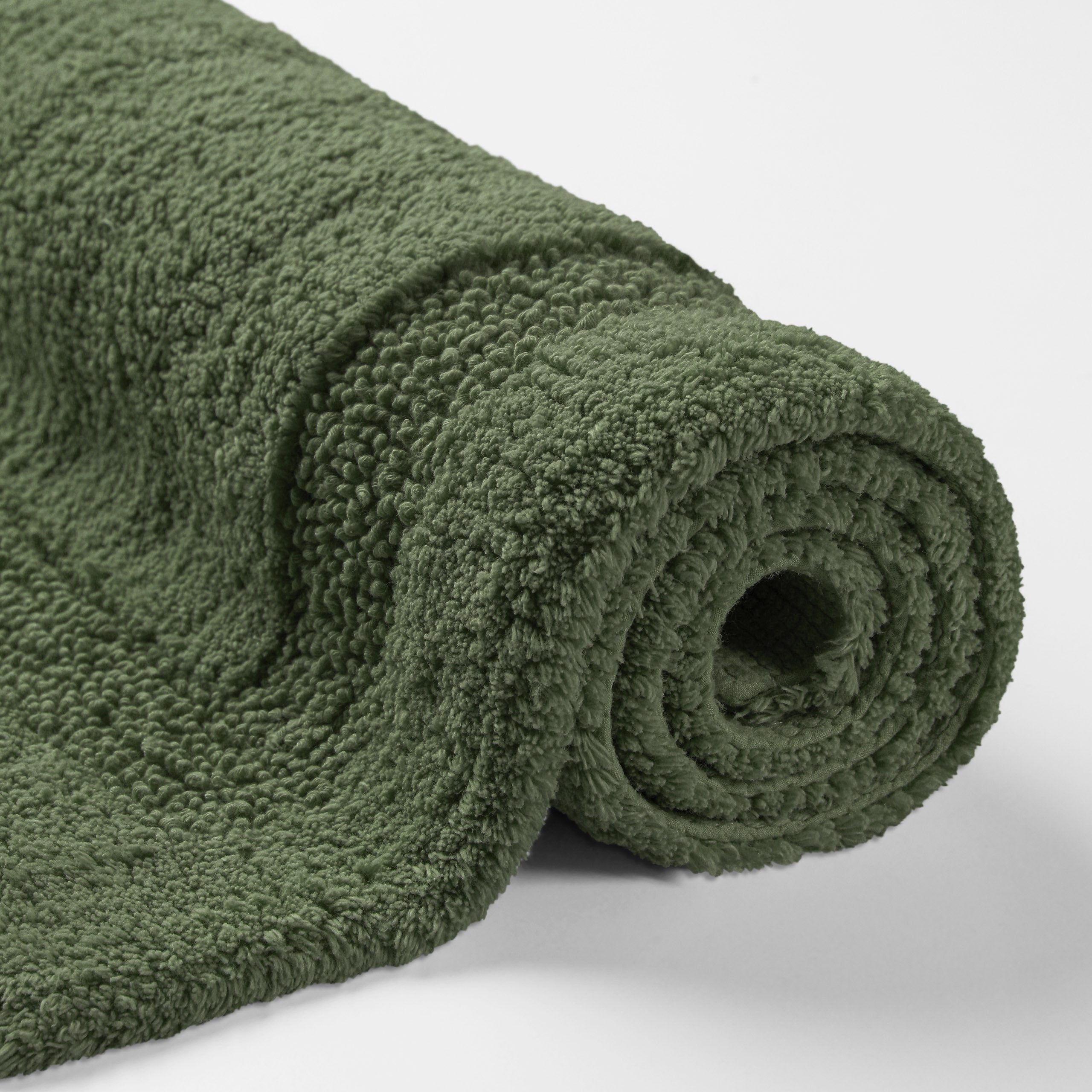 OTTO home Badematte Meellor, uni, viele Farben, Badvorleger, Badezimmer Teppich, Höhe 20 mm, rutschhemmend beschichtet, fußbodenheizungsgeeignet, Baumwolle, run – Bild 5 von 5