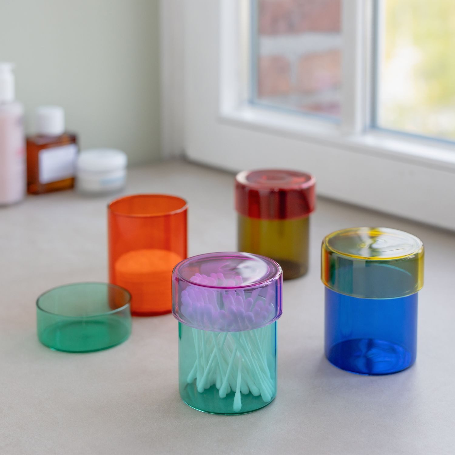 Remember Vorratsdose Cosima 4er Set, Glas, (4-tlg)