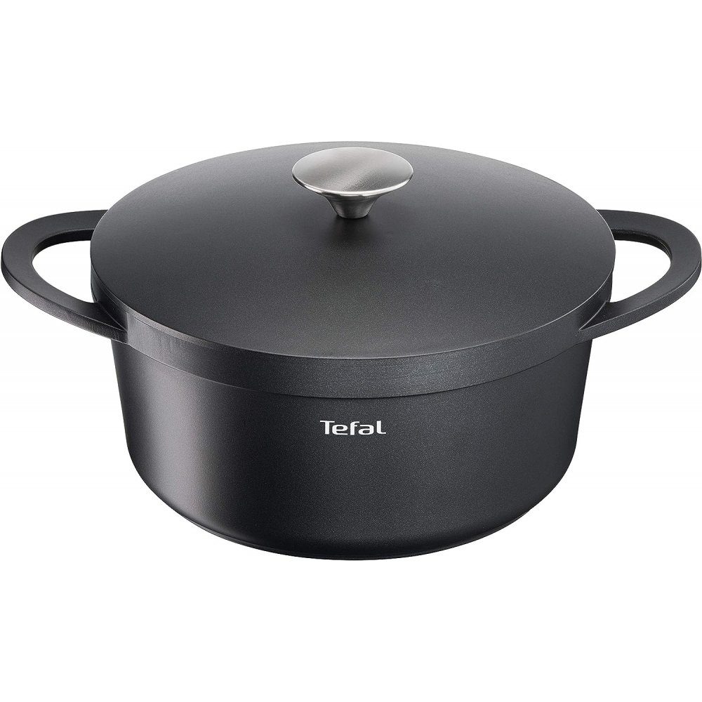 Tefal Schmortopf Trattoria 24 cm - Schmortopf - schwarz
