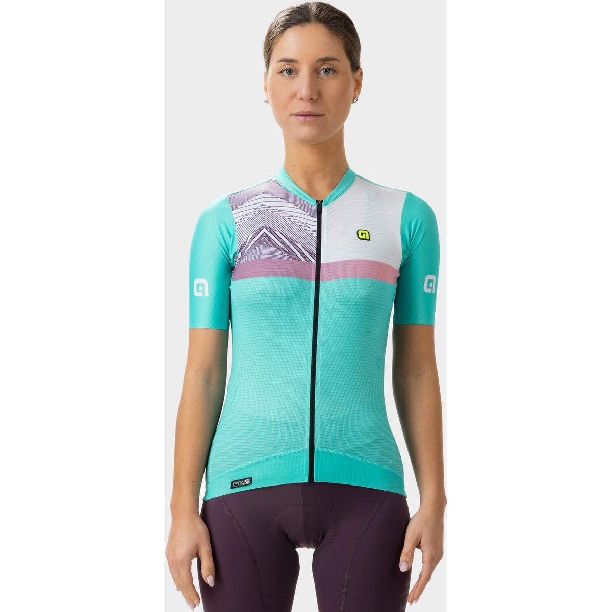 alé Radtrikot ZIG ZAG Kurzarm Trikot DAMEN
