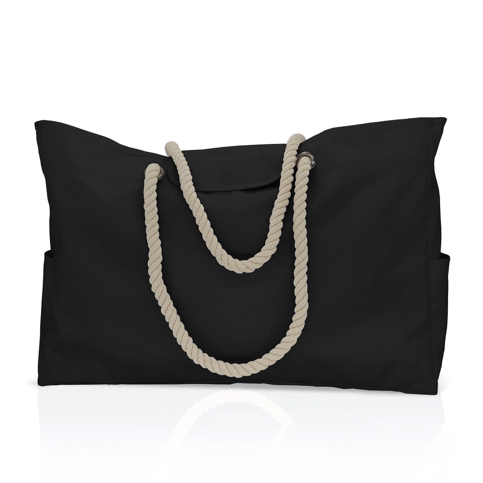 MOPUEA XL-Strandtasche XL-Strandtasche Duschtasche Große Damen wasserdichte Schwimmtasche (Große Strandtasche mit Reißverschluss für Familie Reise und Pool ideal, Strandtasche mit vielen Fächern Nass-Trocken-Trennung und Seilgriffen), Groß, faltbar, viele Fächer, Nass-Trocken-Trennung und Reißverschluss.