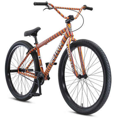 SE Bikes Mountainbike Big Flyer HD, 1 Gang, ohne Schaltung, Wheelie Bike Fahrrad Erwachsene Jugendliche ab 165cm BMX Rad Stuntbike