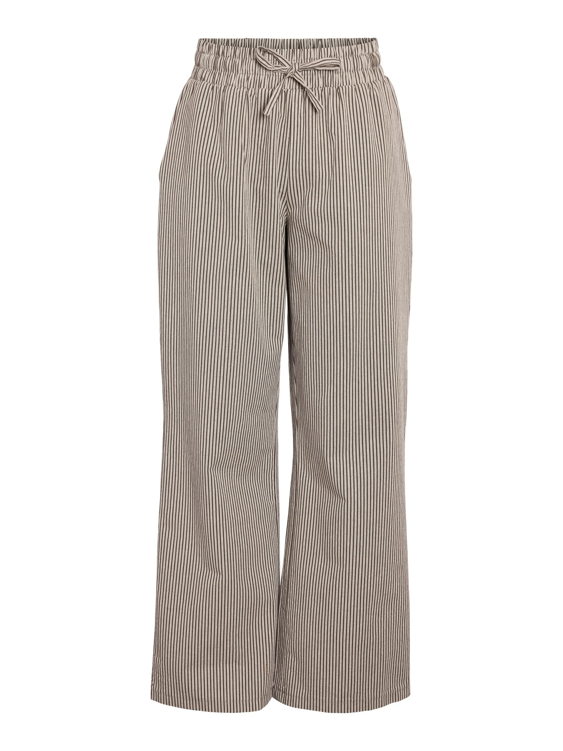 Noisy may Stoffhose Streifenmuster mit Kordelzug günstig online kaufen