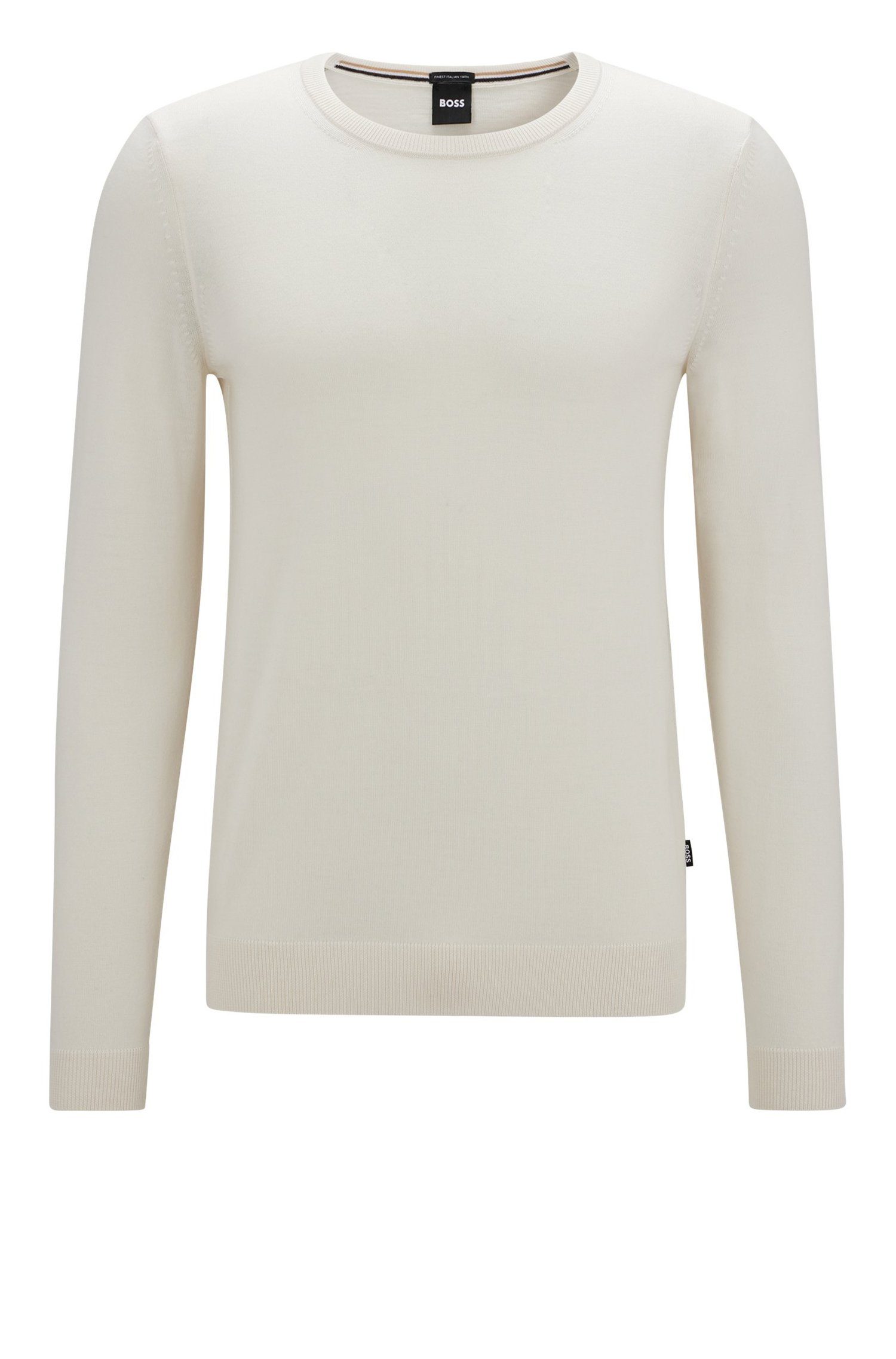 BOSS Strickpullover Leno-P (1-tlg)