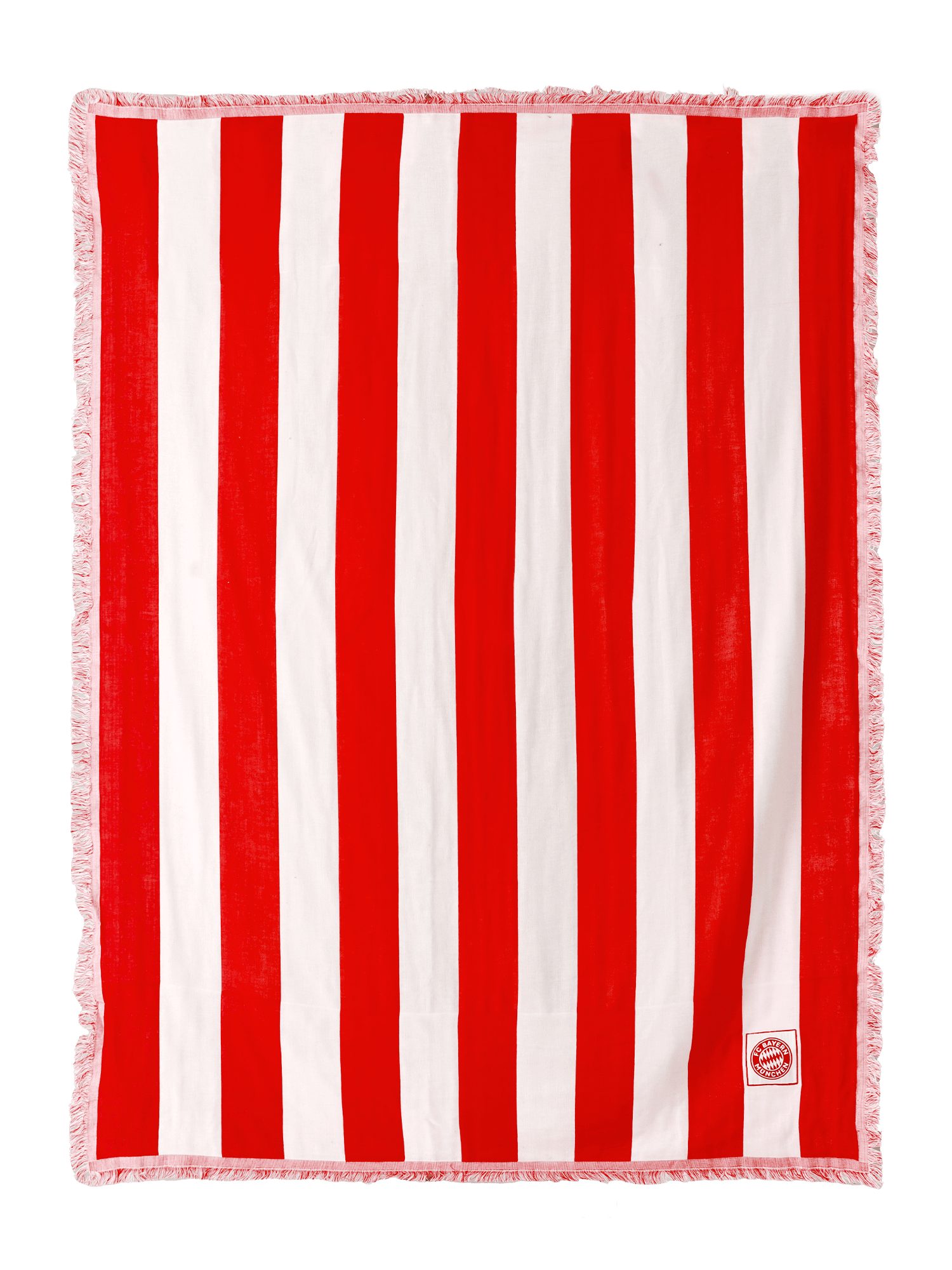 Wohndecke FC Bayern München I Sommerdecke, Sofadecke I Rot/Weiß I Fußball, FC Bayern München