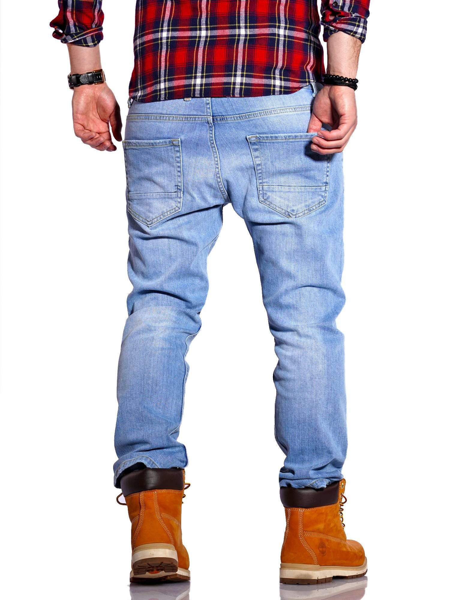 Nick im & hellblau Rello Reese geraden Schnitt Straight-Jeans