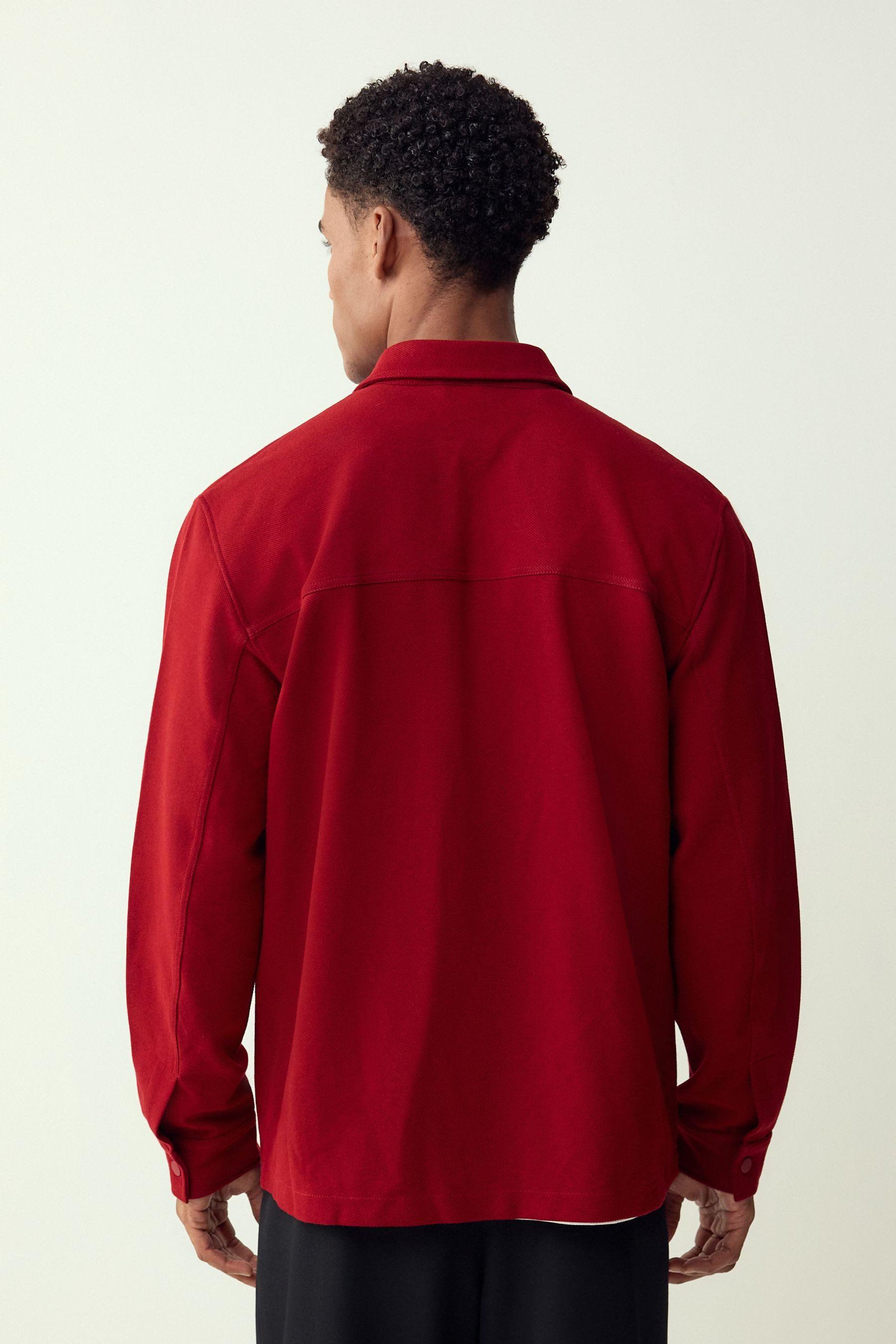 Next Hemdjacke Hemdjacke mit Druckknopfverschluss aus Jersey (1-St) günstig online kaufen