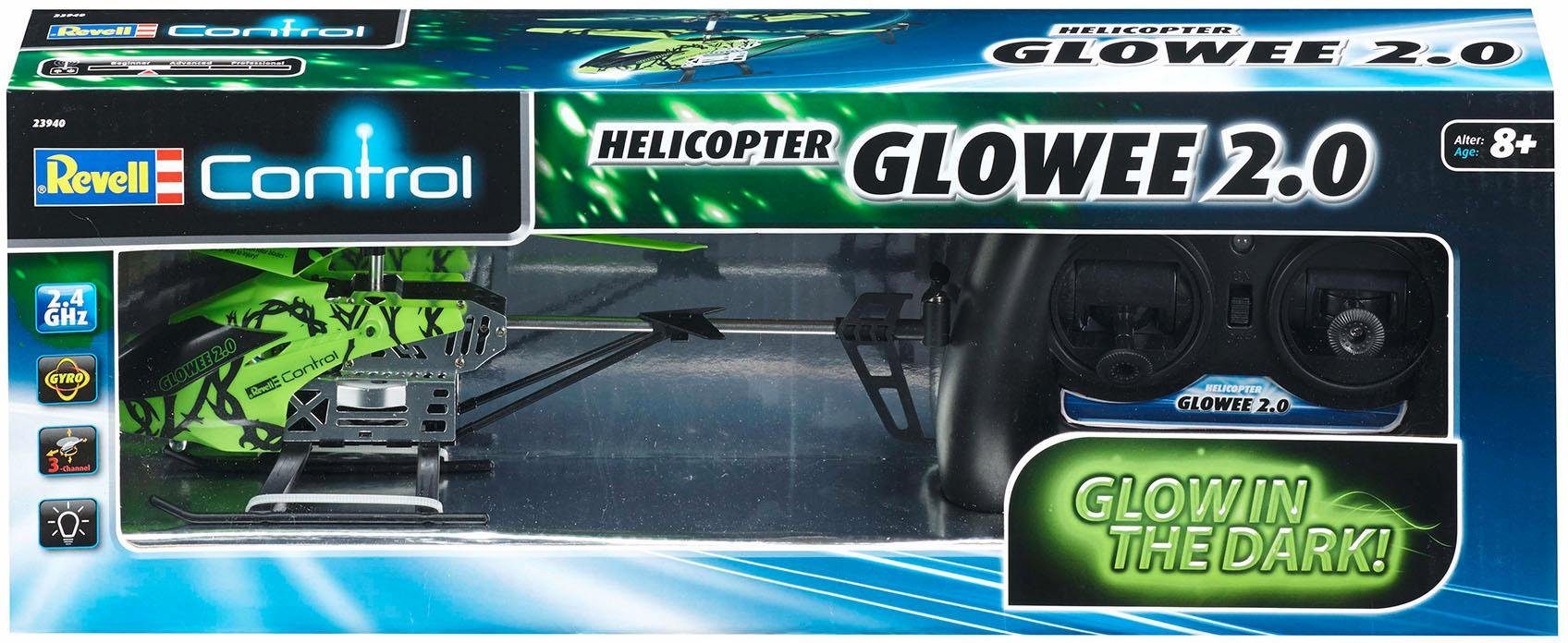 Revell® Rc гелікоптери Revell® control, Glowee 2.0, leuchtet im Dunkeln