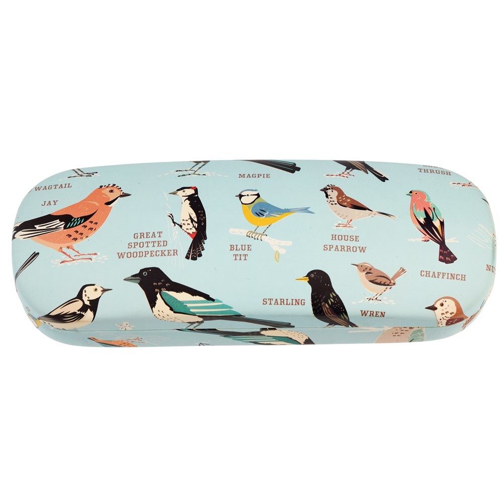 Brillenetui Garden Birds inkl. Tuch