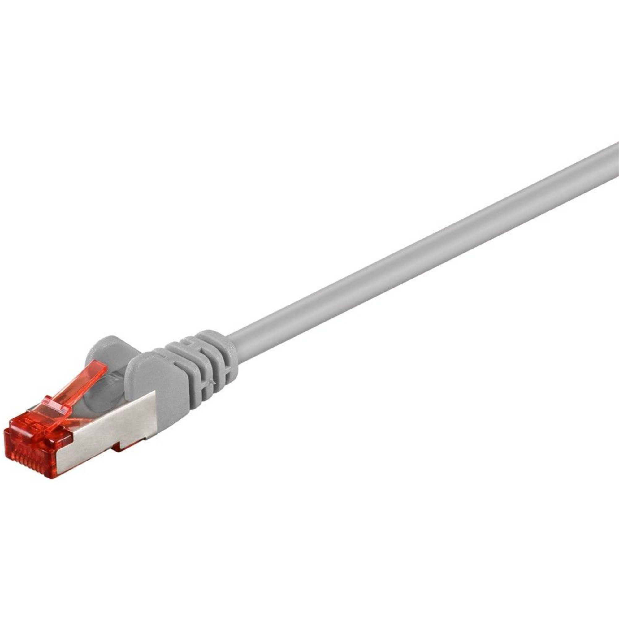Goobay goobay Patchkabel Cat.6 S/FTP, Kabel, (2 Meter) LAN-Kabel