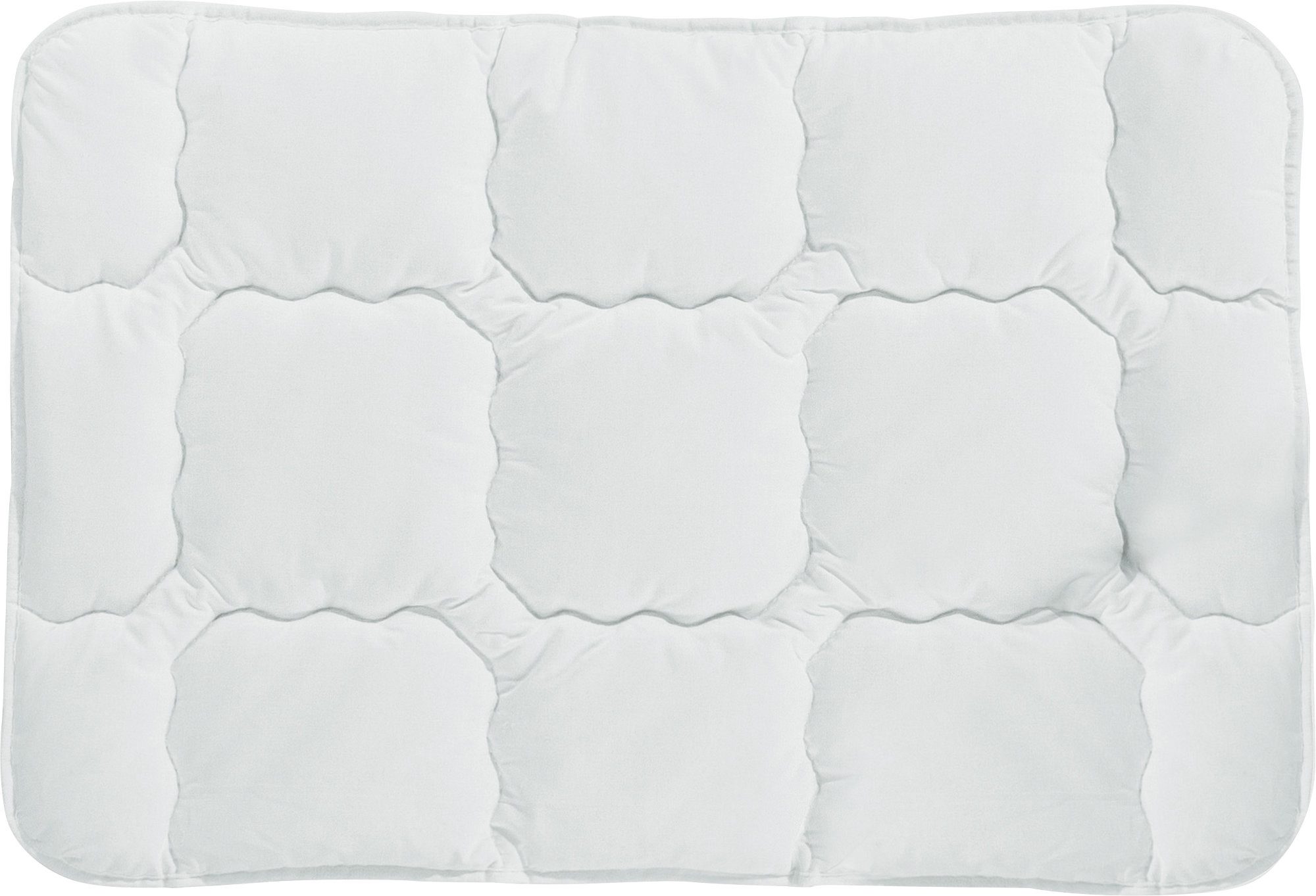 Erwin Müller Kopfkissen Kinder-Flachkissen "Rhein", Füllung: Farbe, Textilfaser Uni