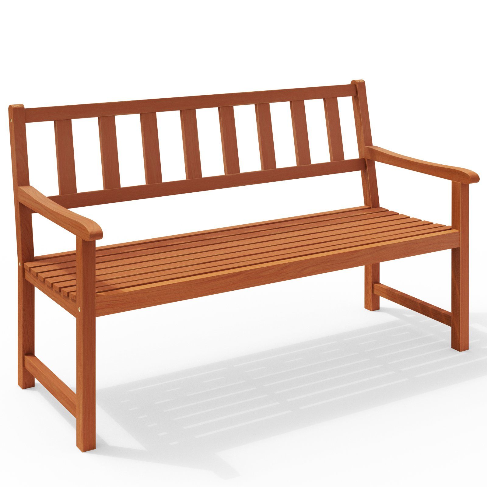 Casaria Bank Kensington, Akazie Holz Wetterfest 320kg Belastbar 120x90x58cm FSC® Garten Bank