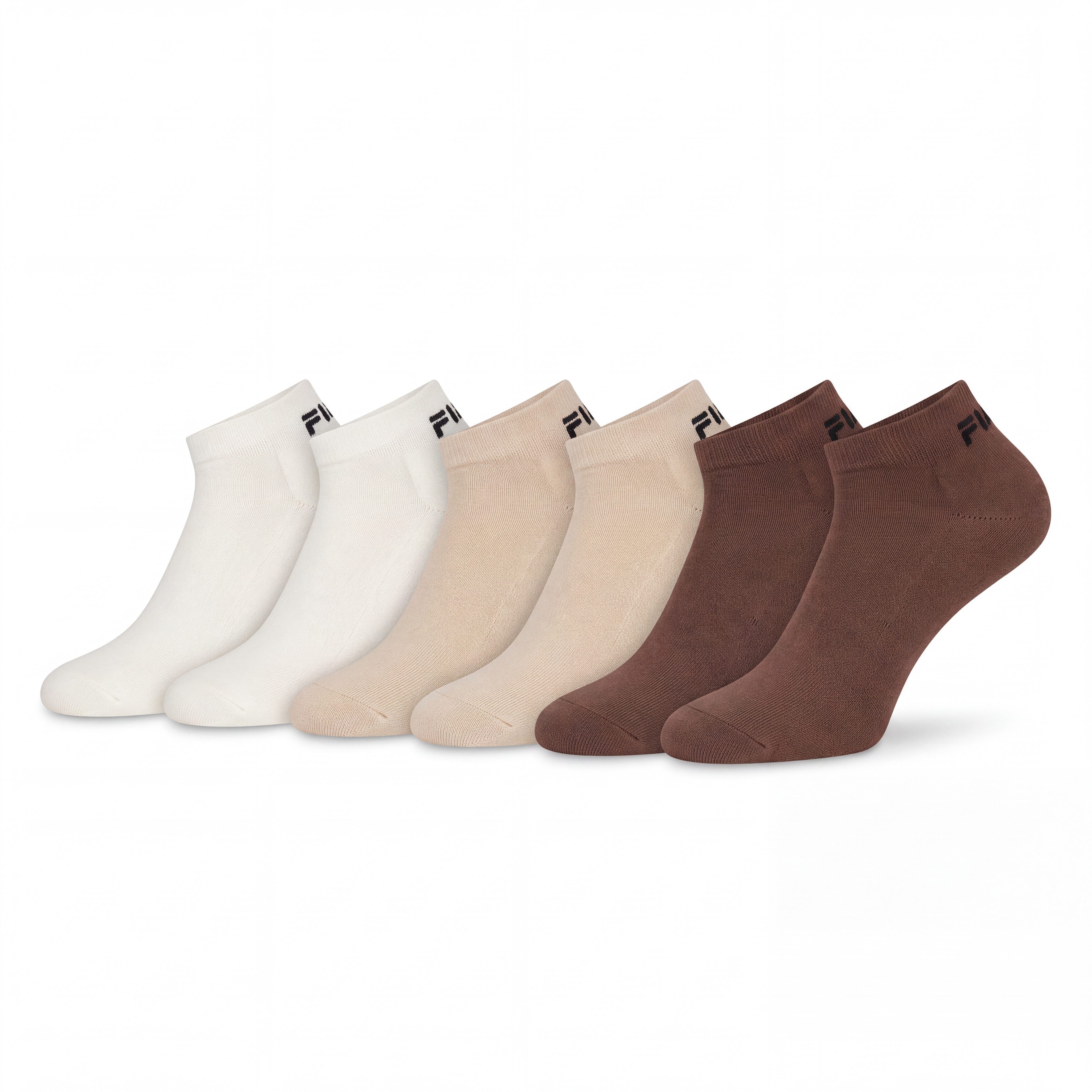 Fila Socken UNISEX INVISIBLE PLAIN SOCKS (6 Paar) mit eingestricktem Logo