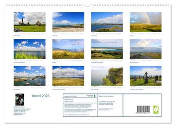 CALVENDO Wandkalender Irland 2023. Impressionen zwischen grünen Hügeln und blauen Küsten (Premium, hochwertiger DIN A2 Wandkalender 2023, Kunstdruck in Hochglanz)